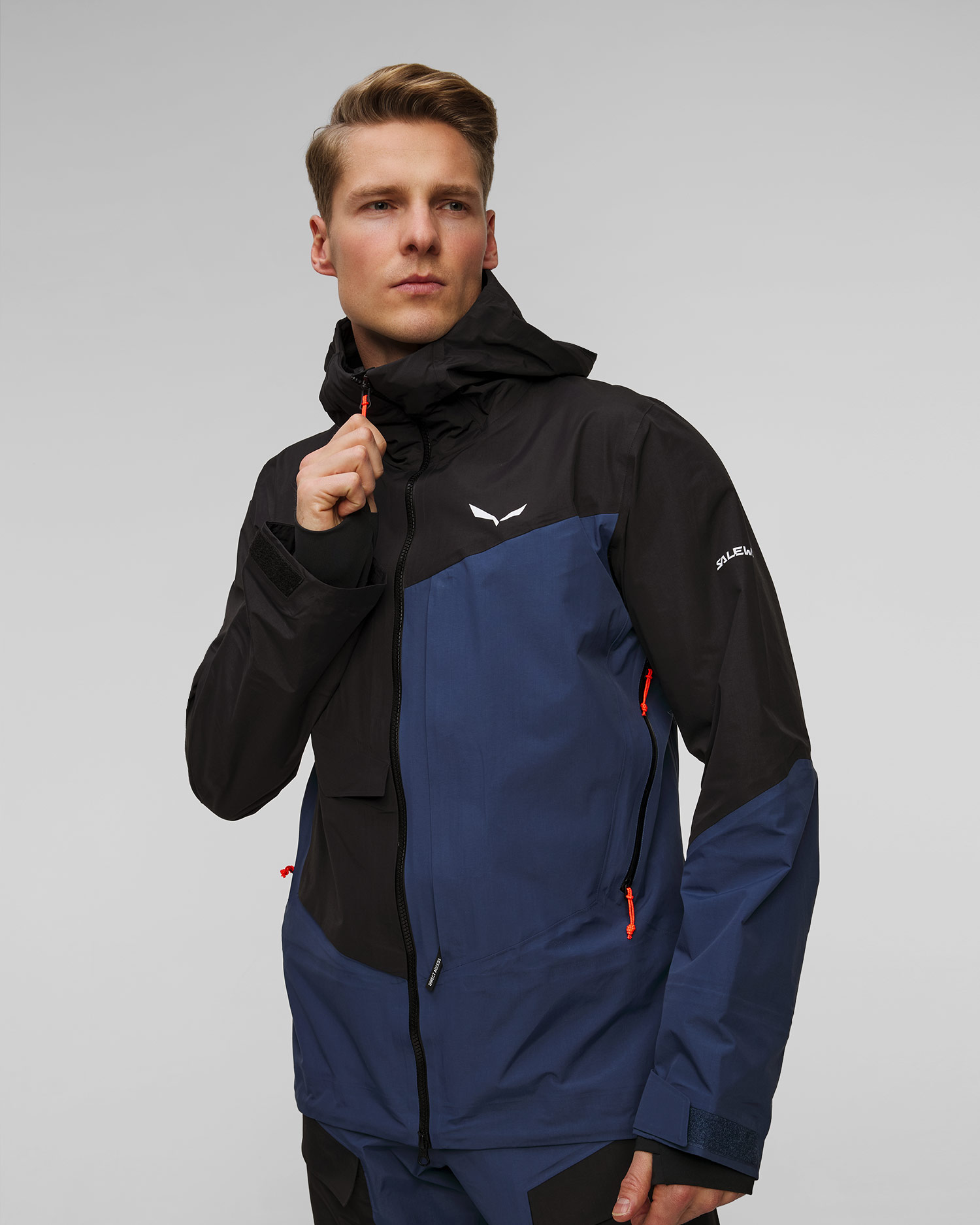 Geacă pentru bărbați de ski-touring hardshell Salewa Sella Free 3L PTX