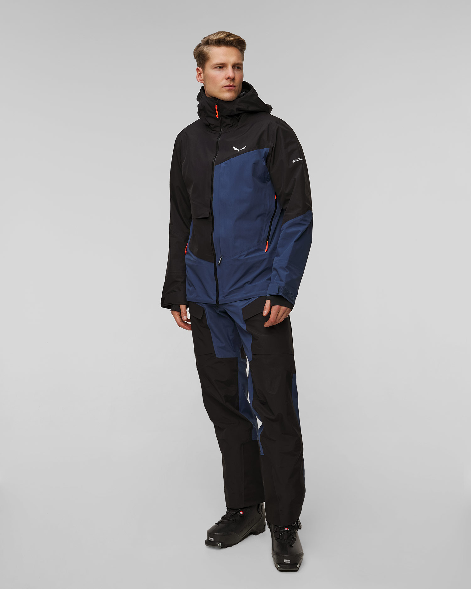 Geacă pentru bărbați de ski-touring hardshell Salewa Sella Free 3L PTX