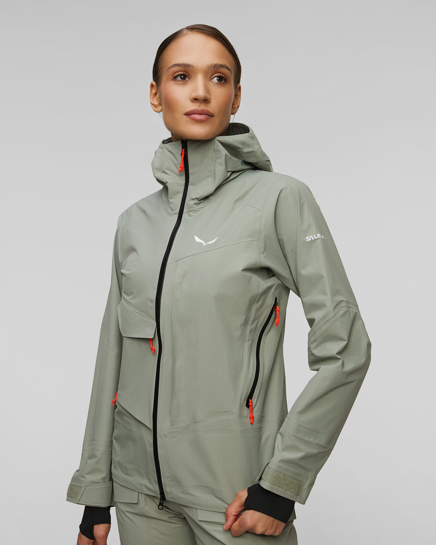 Hardshellová dámská skitouringová bunda Salewa Sella Free 3L PTX