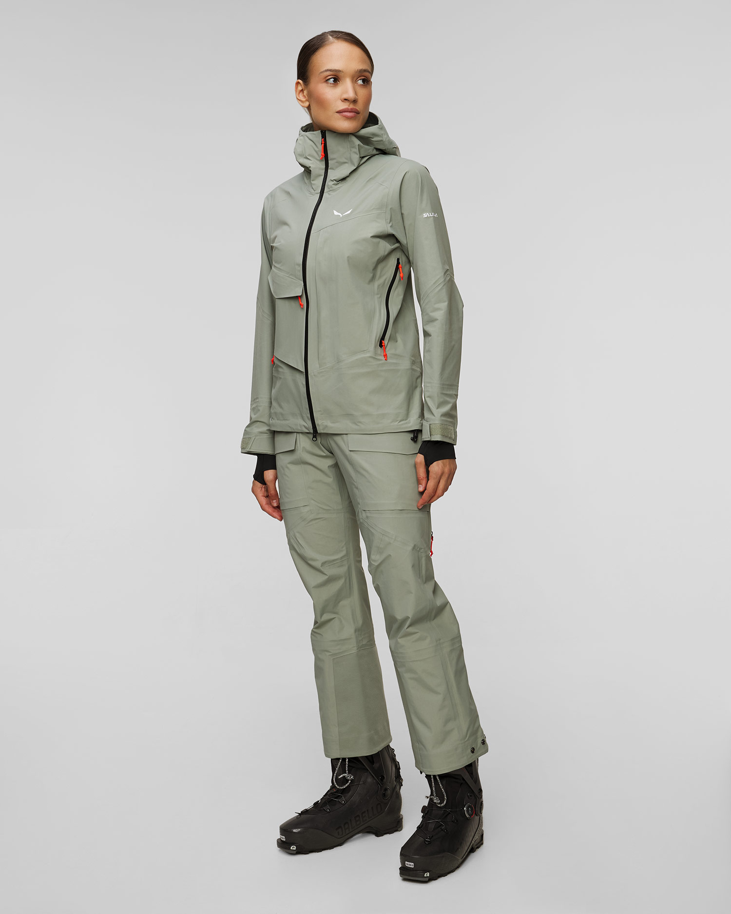 Hardshellová dámská skitouringová bunda Salewa Sella Free 3L PTX