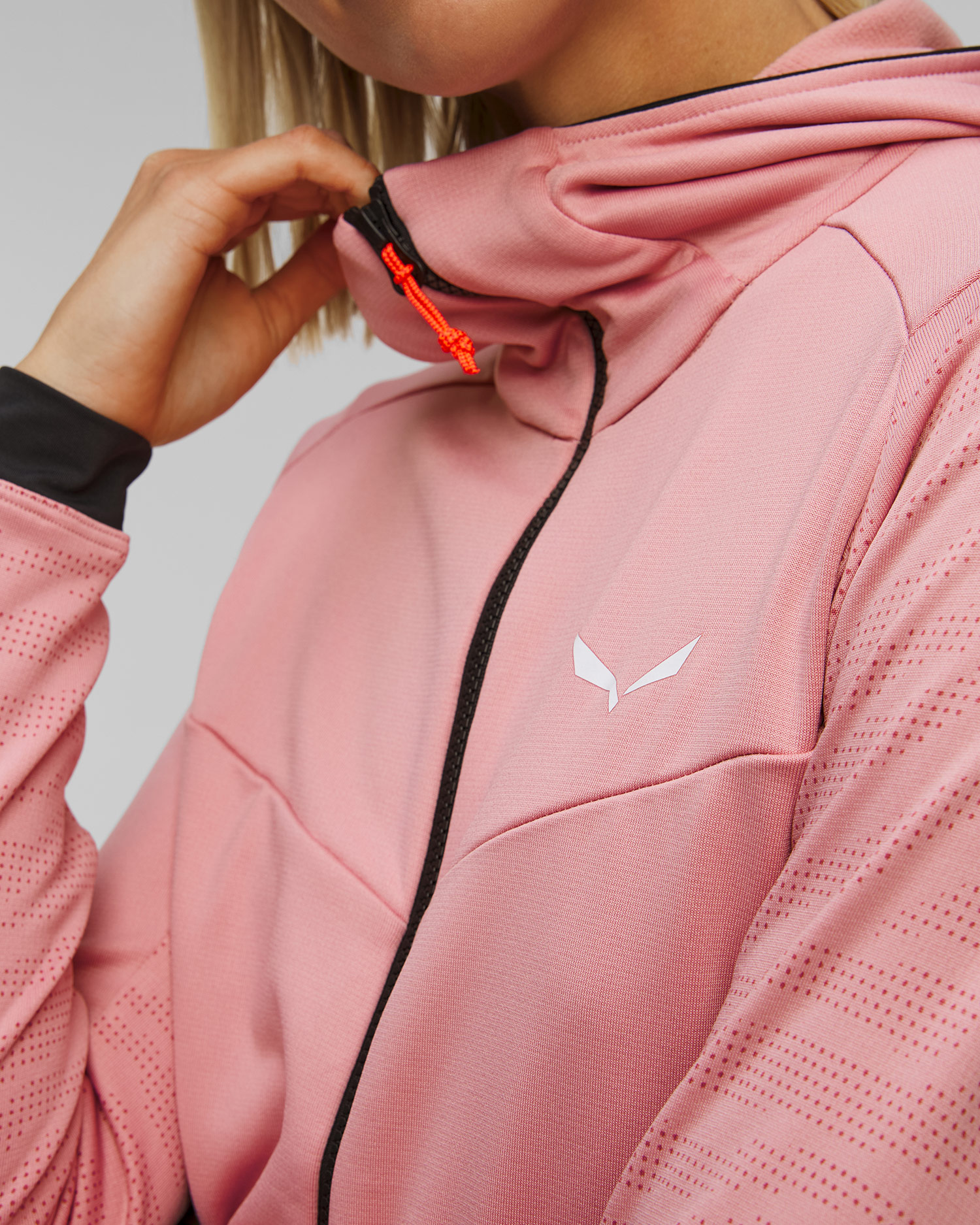 Treková dámská mikina s kapucou Salewa Sella Crevasse 