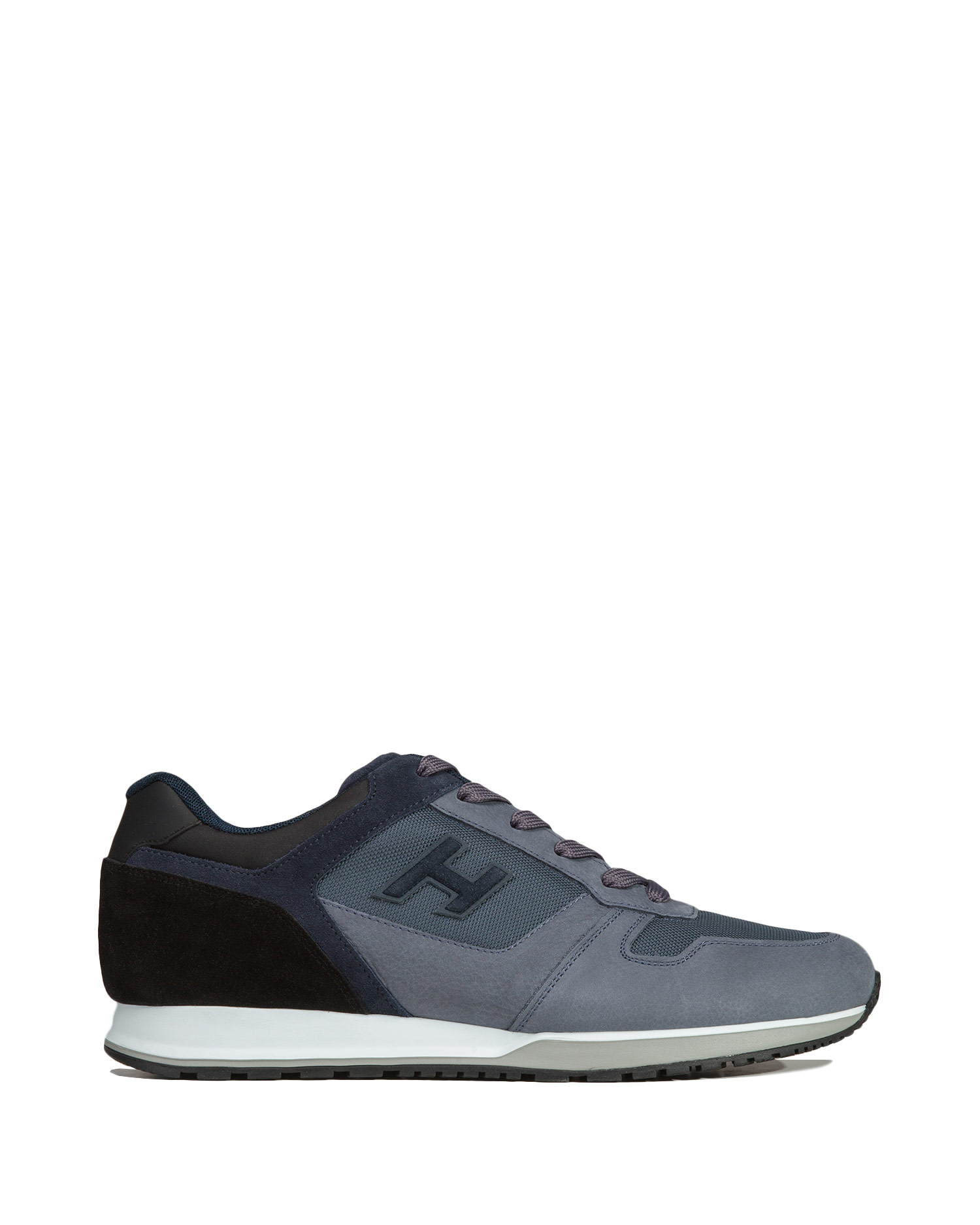 HOGAN H321 Allacciato H Flock sneakers HXM3210Y860P9S 844z