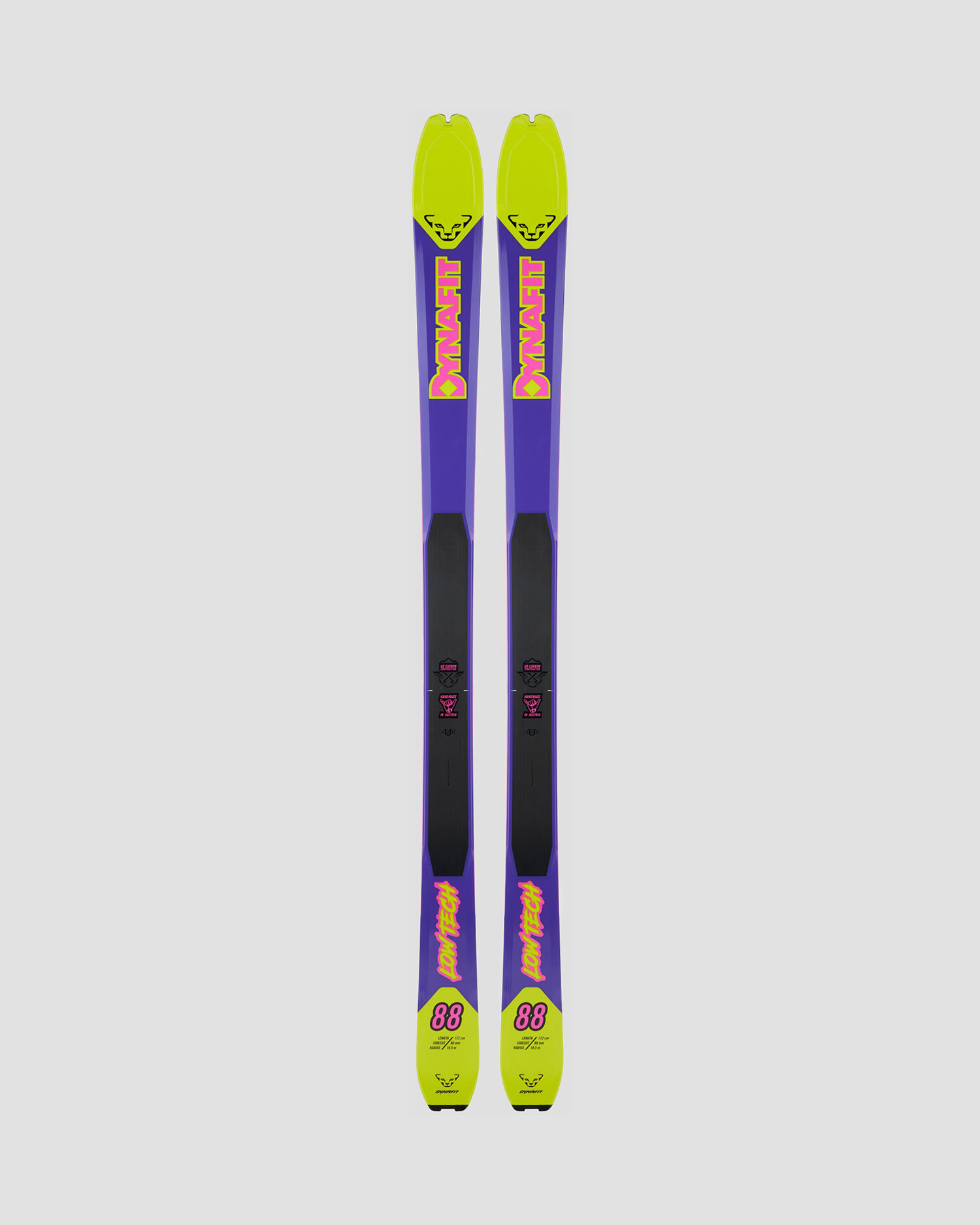 Skialpinistické lyže Dynafit Low Tech 88 bez viazania
