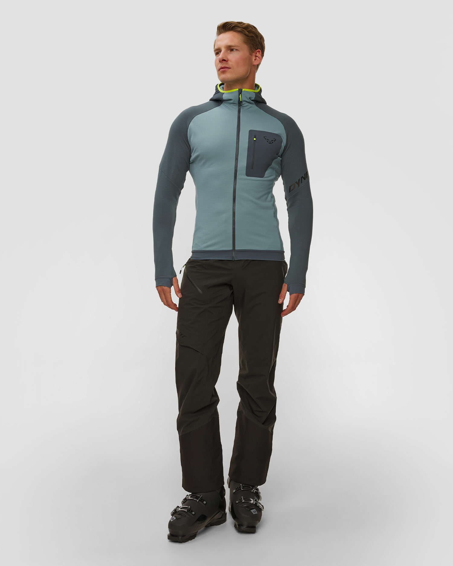 Men's softshell sweatshirt Dynafit Radical Polartec M Jkt blue-grey