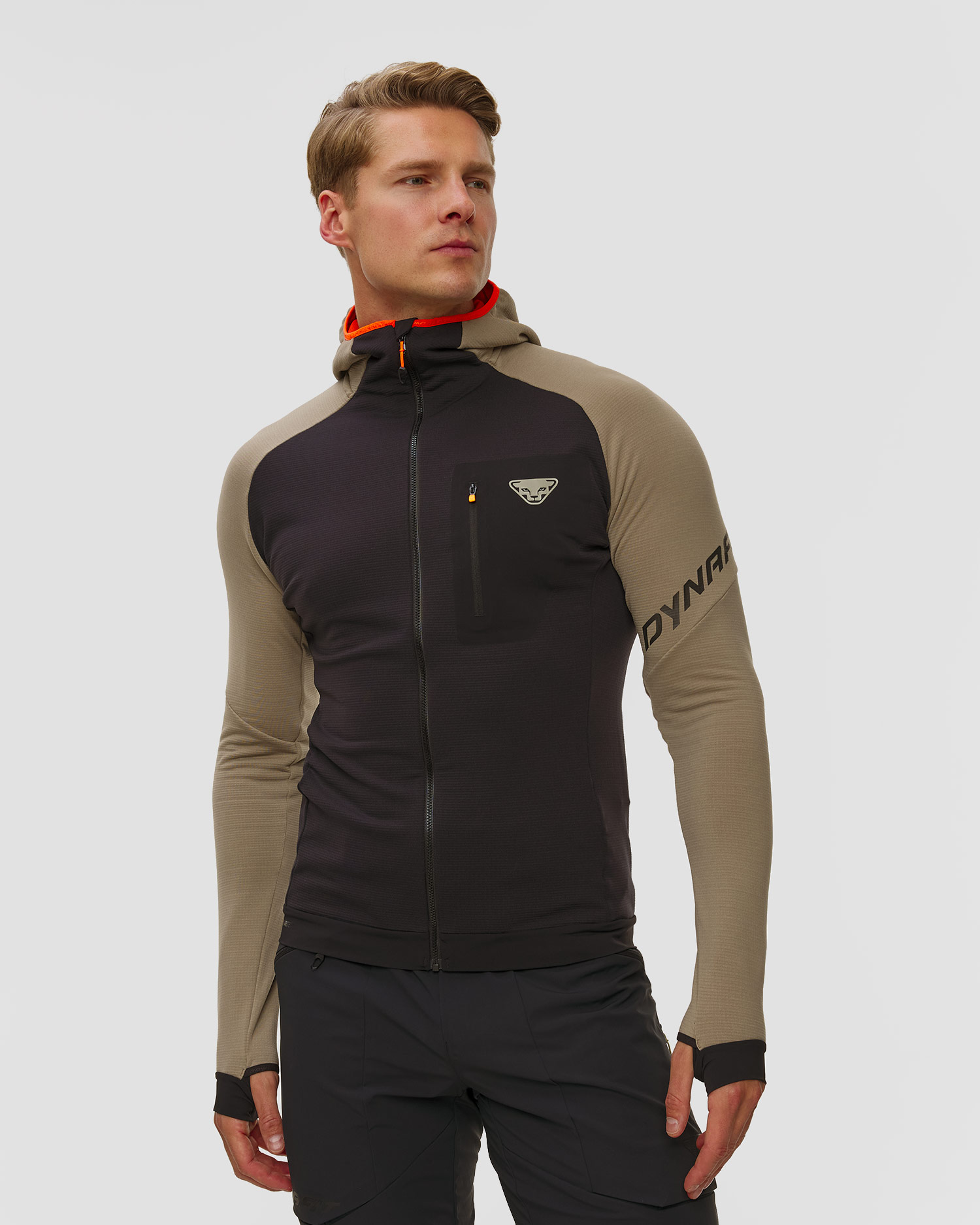 Men's softshell sweatshirt Dynafit Radical Polartec M Jkt black and beige