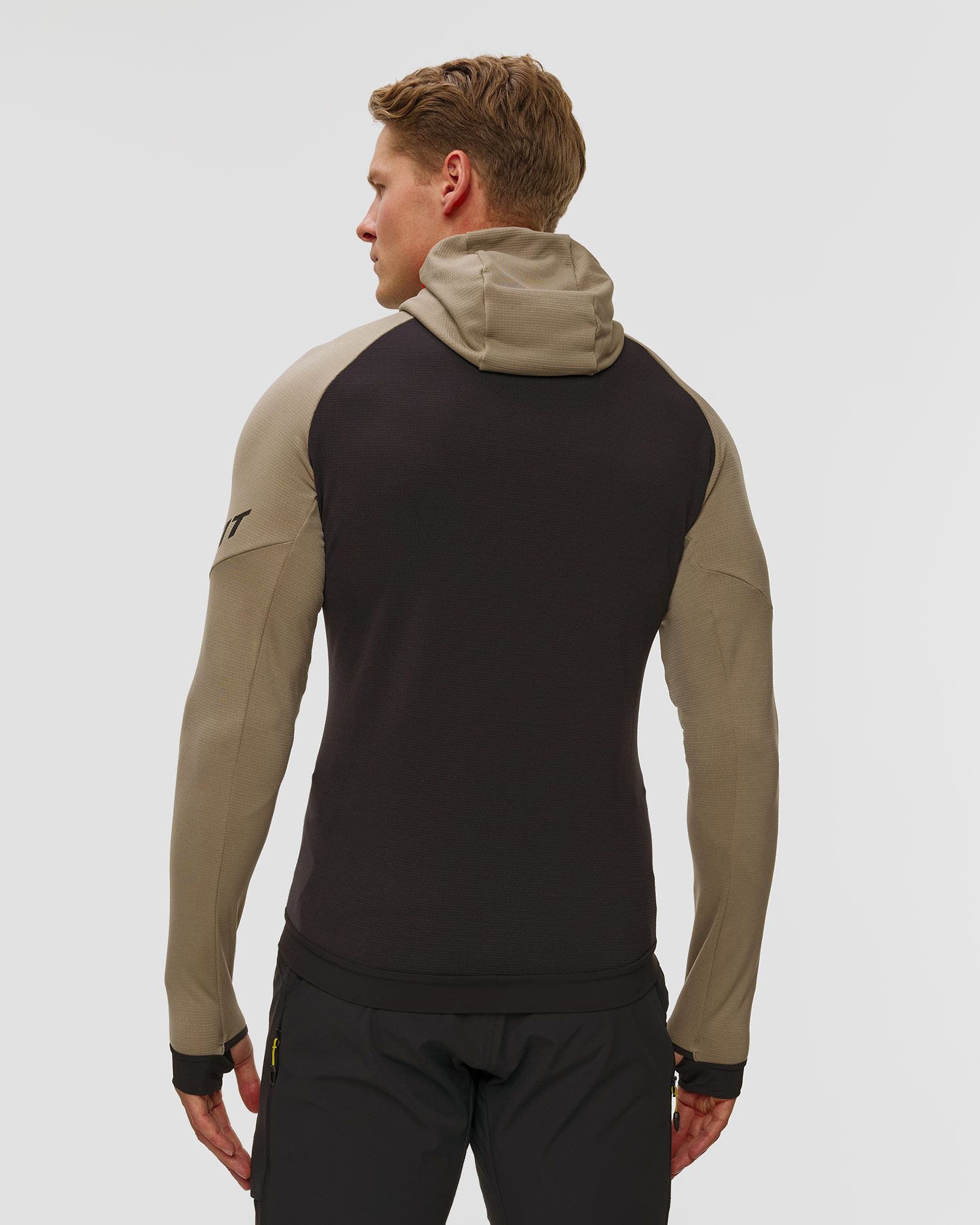 Pánská softshellová bunda Dynafit Radical Polartec M Jkt v černé a béžové barvě