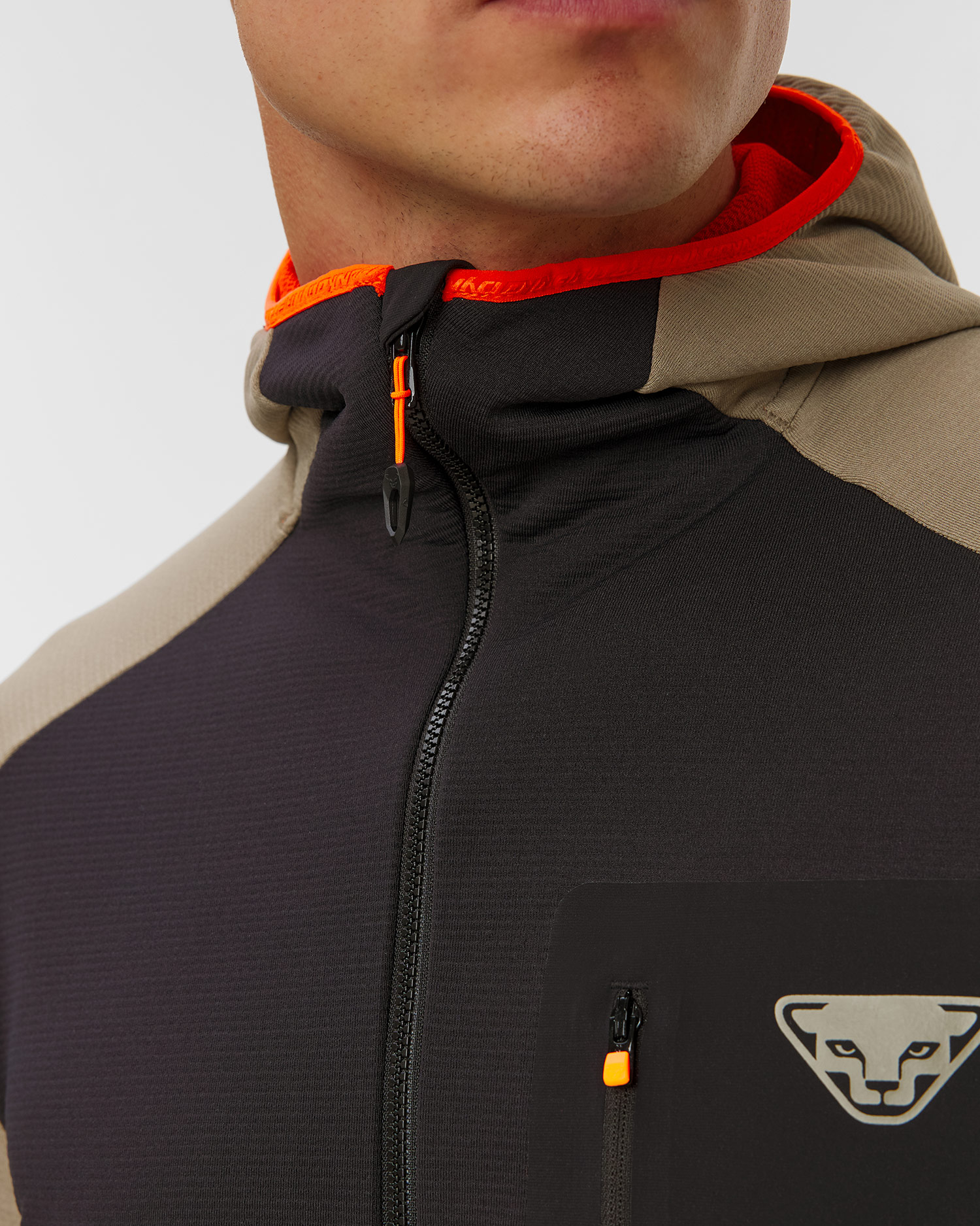 Pánská softshellová bunda Dynafit Radical Polartec M Jkt v černé a béžové barvě