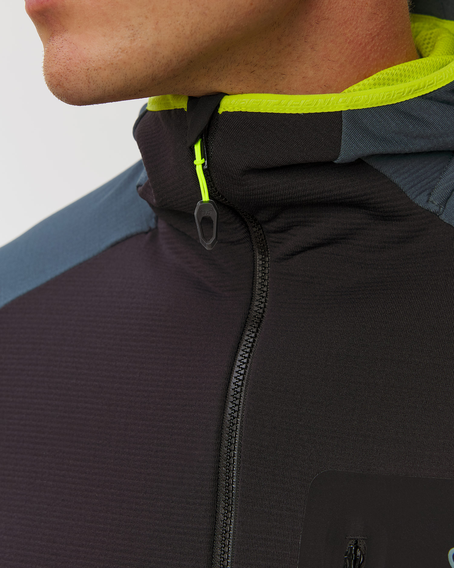 Pánská softshellová bunda Dynafit Radical Polartec M Jkt v šedočerném barevném provedení