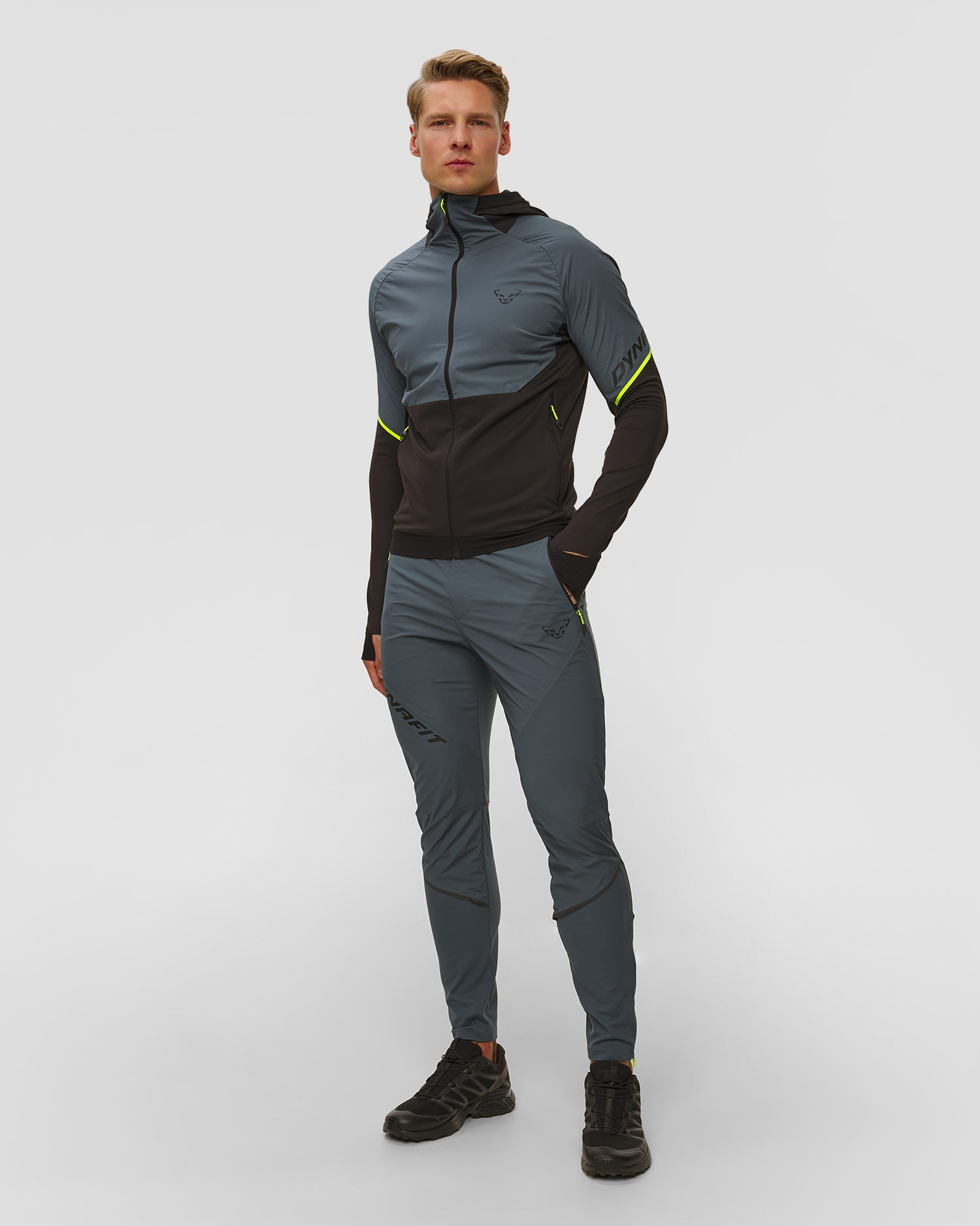 Dynafit Alpine Hybrid Pant M Herren-Trailhose in Grau