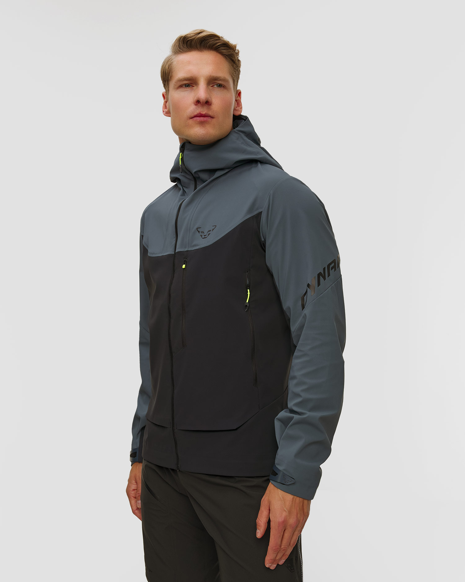 Jachetă softshell pentru bărbați Dynafit Radical Softshell Jkt M negru-gri
