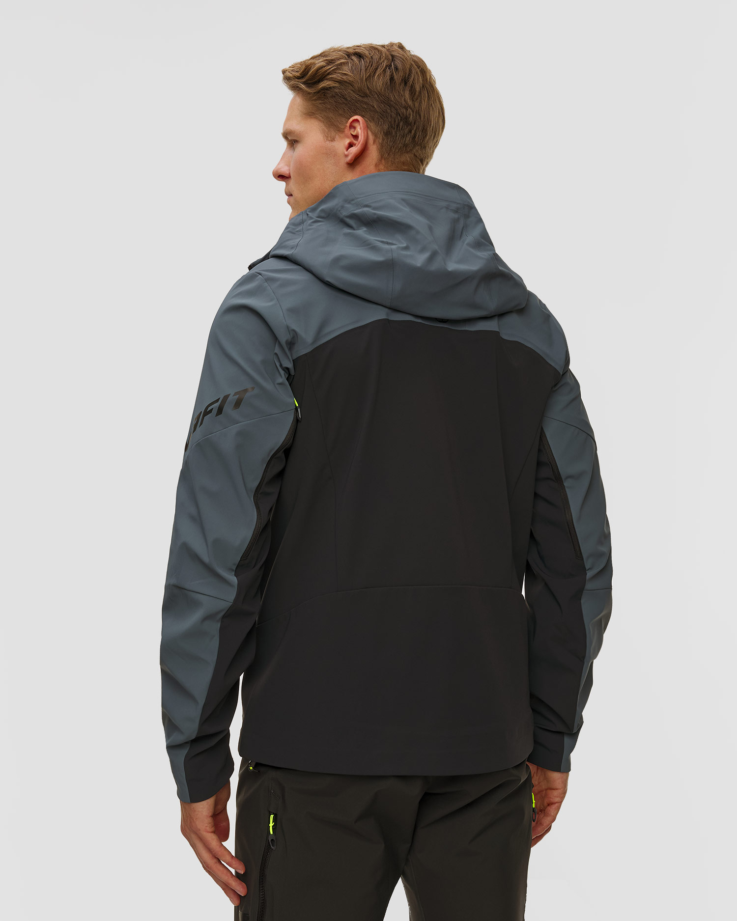 Jachetă softshell pentru bărbați Dynafit Radical Softshell Jkt M negru-gri