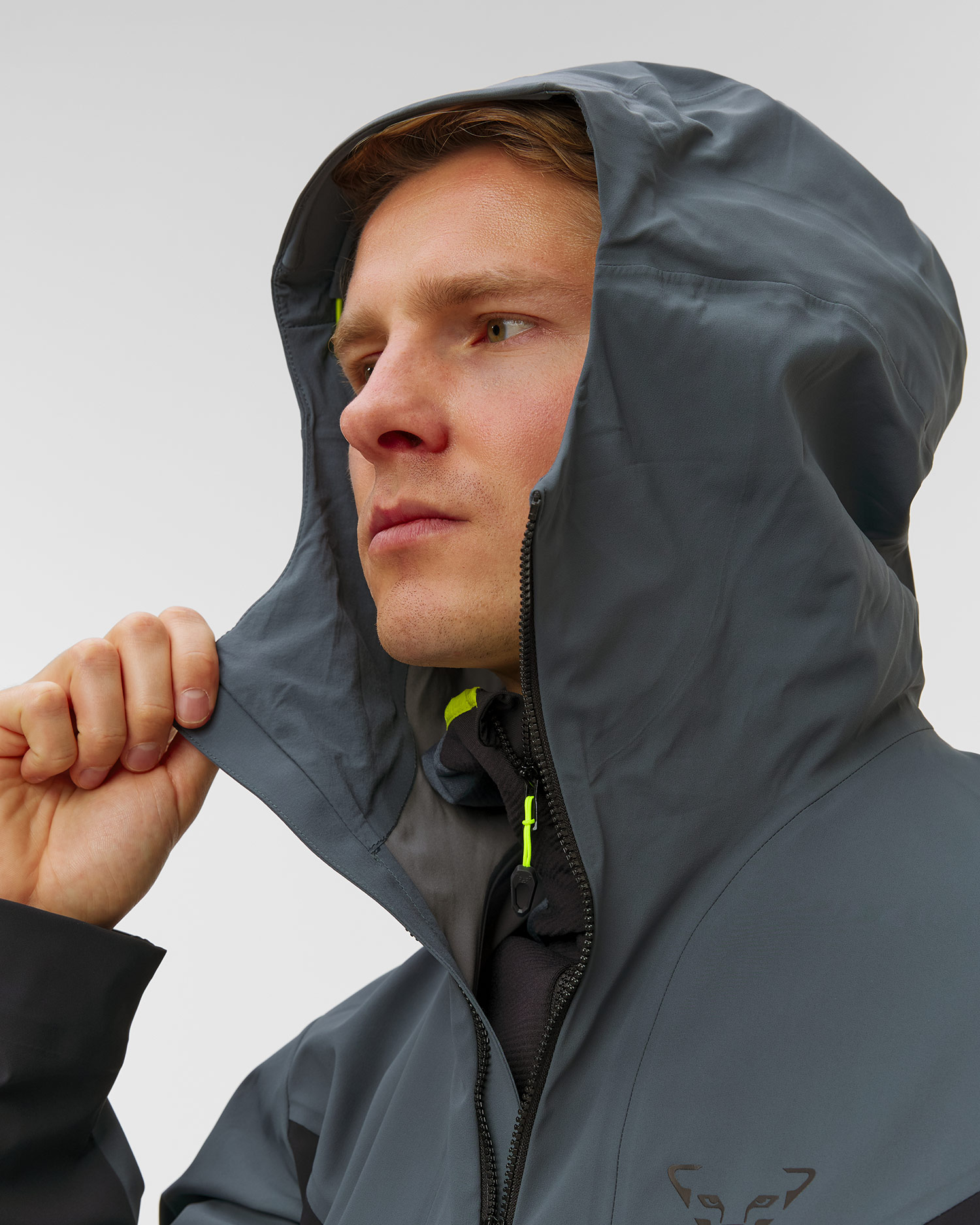 Jachetă softshell pentru bărbați Dynafit Radical Softshell Jkt M negru-gri