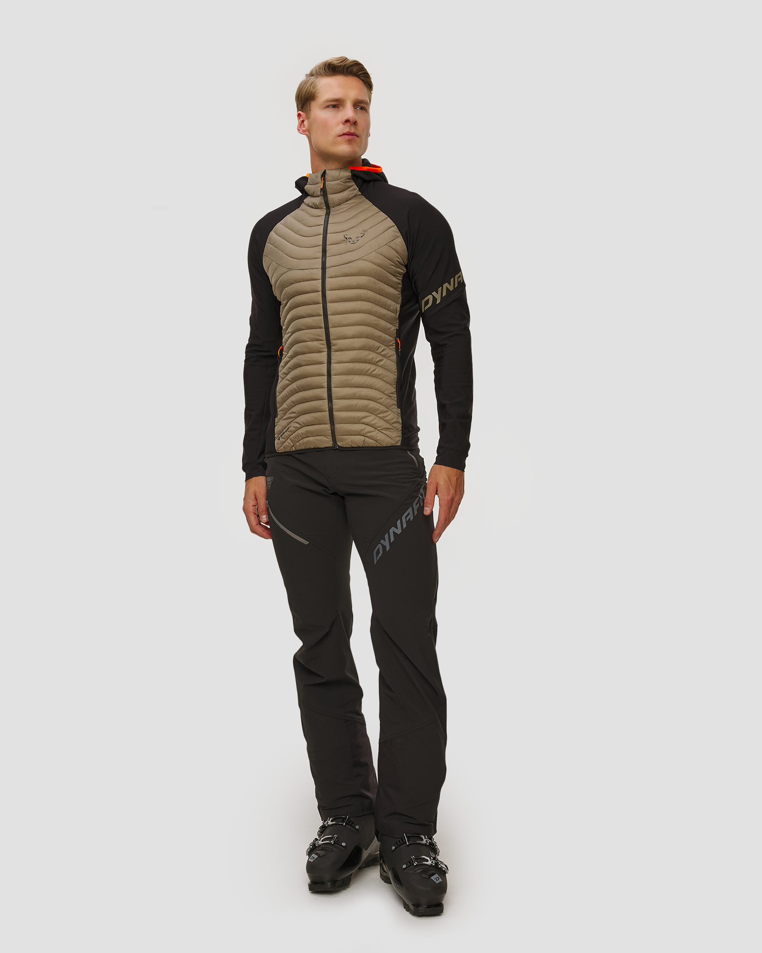 Jachetă hibridă pentru bărbați Dynafit Speed Insulation Hybrid Jkt M bej și negru