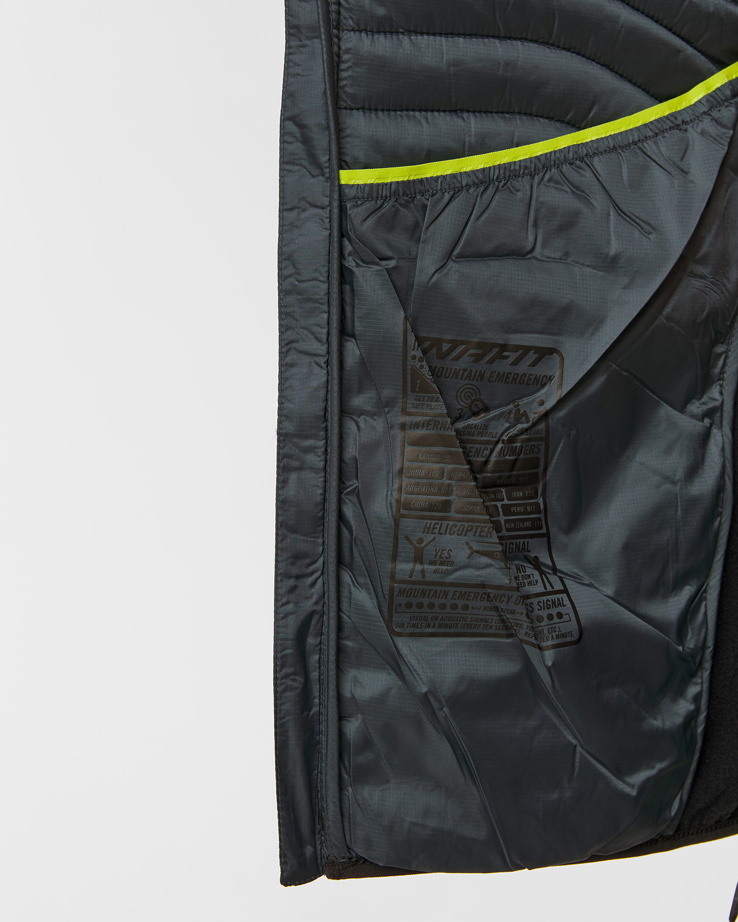 Jachetă hibridă pentru bărbați Dynafit Speed Insulation Hybrid Jkt M gri-negru