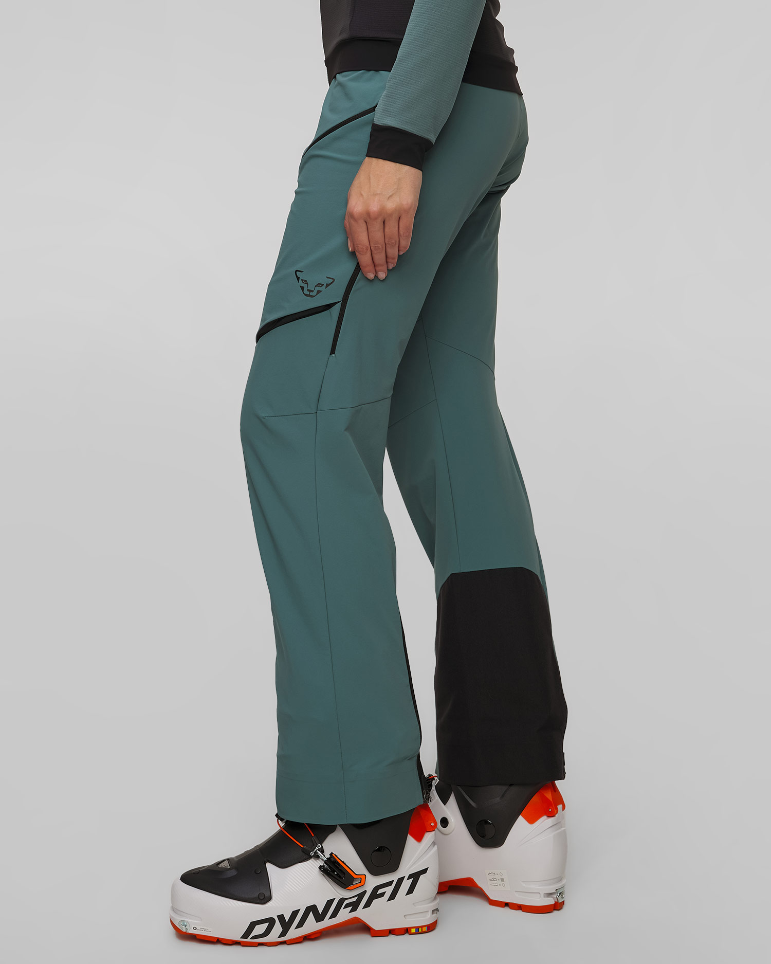 Pantaloni pentru skitour softshell pentru femei Dynafit Ridge Dynastretch® 