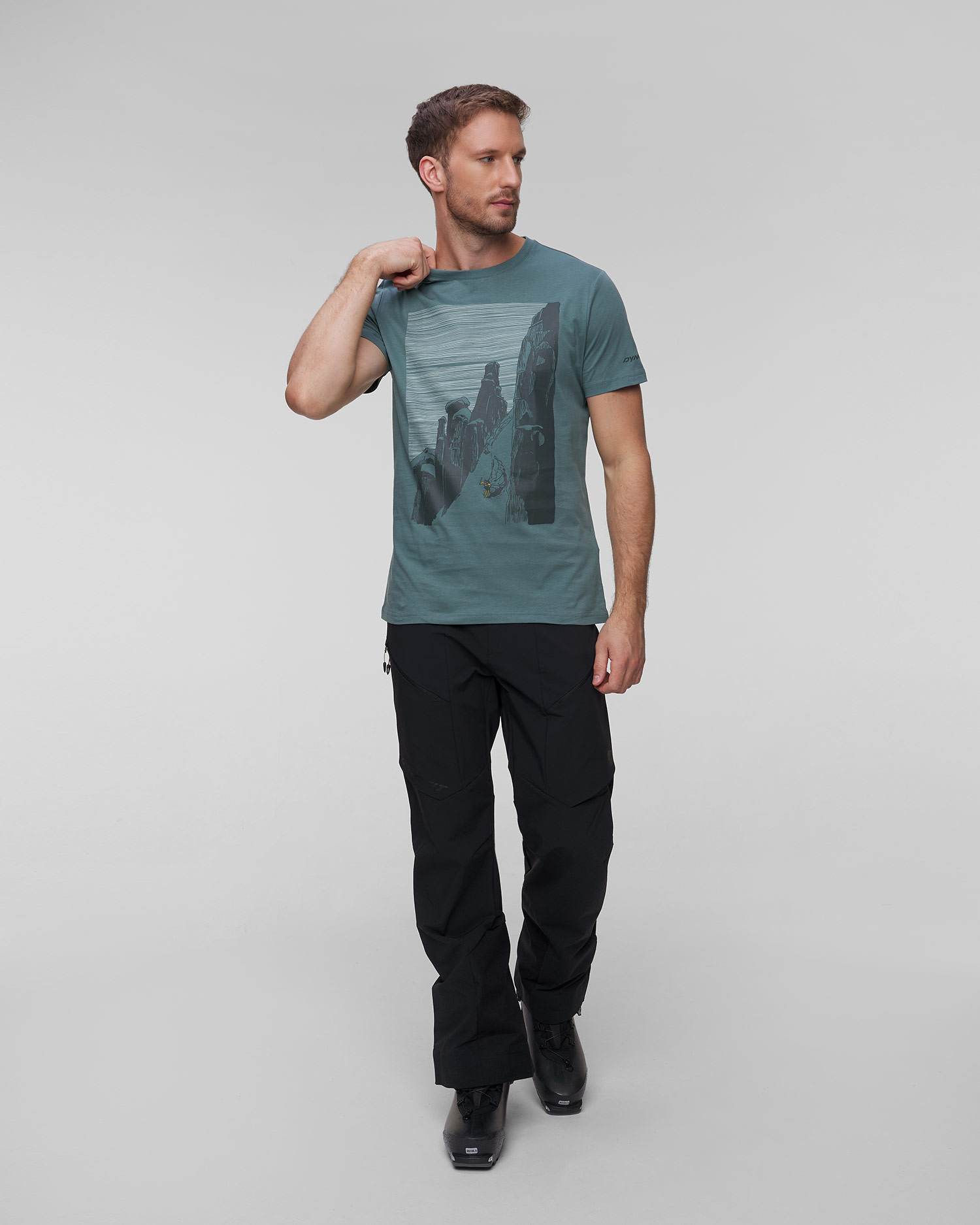 Pánské tričko Dynafit x Simon Charriere Tee