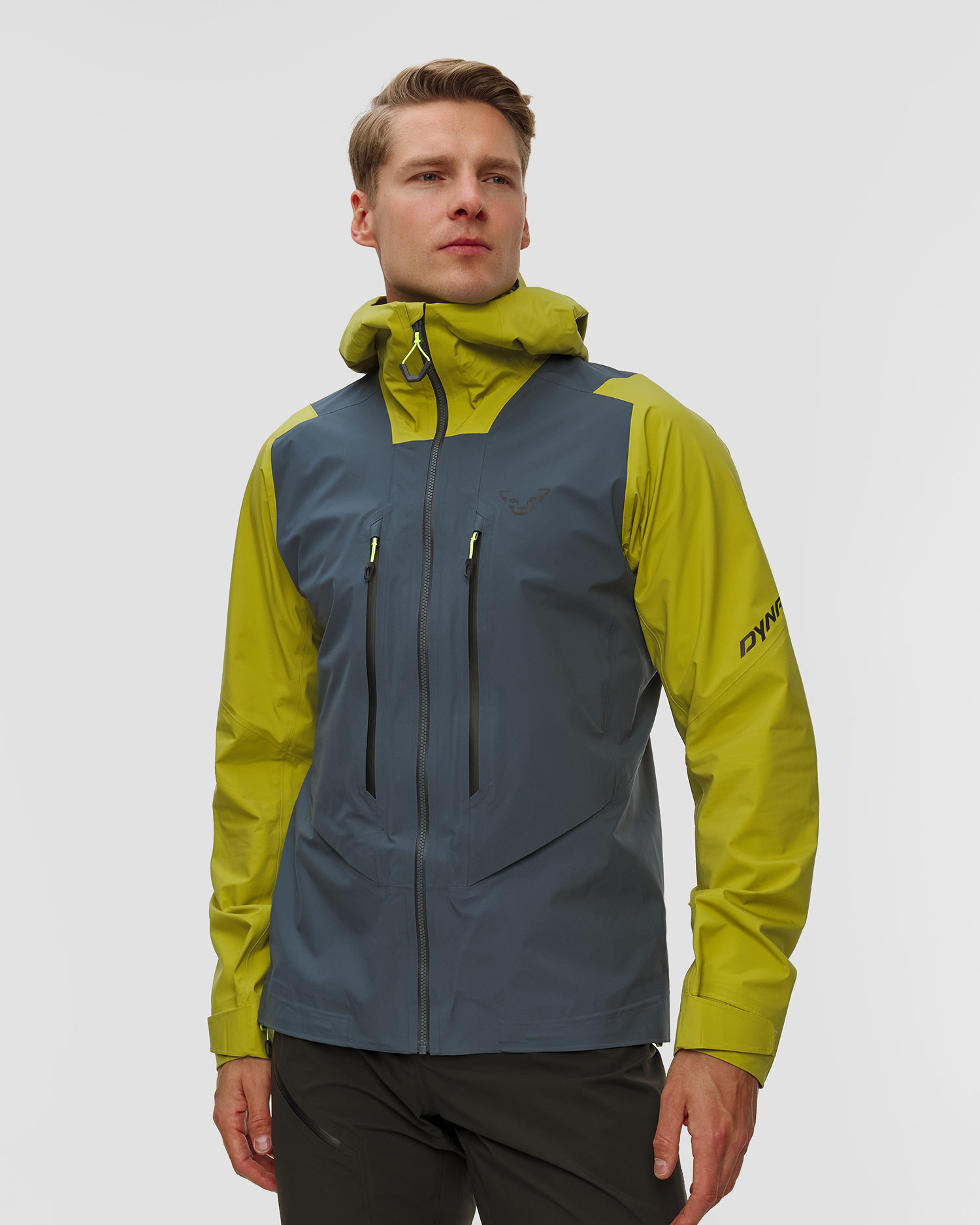 Jachetă de schi de tură pentru bărbați Dynafit Blacklight 3L Jkt M gri-verde