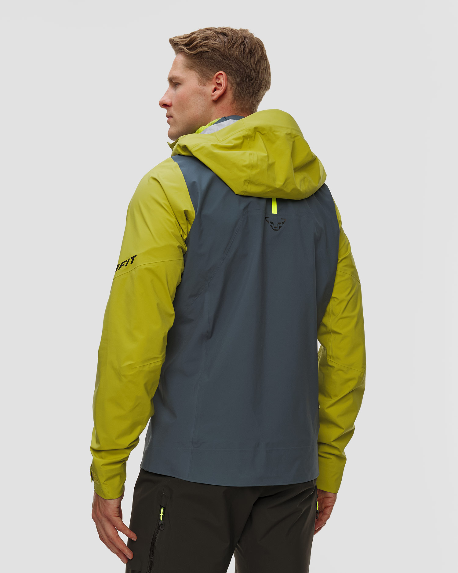 Jachetă de schi de tură pentru bărbați Dynafit Blacklight 3L Jkt M gri-verde