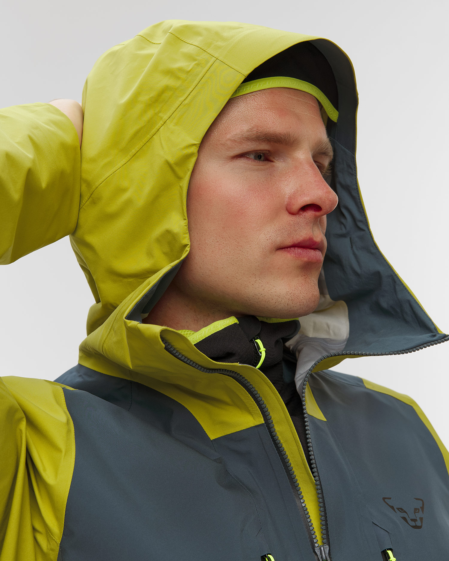 Jachetă de schi de tură pentru bărbați Dynafit Blacklight 3L Jkt M gri-verde