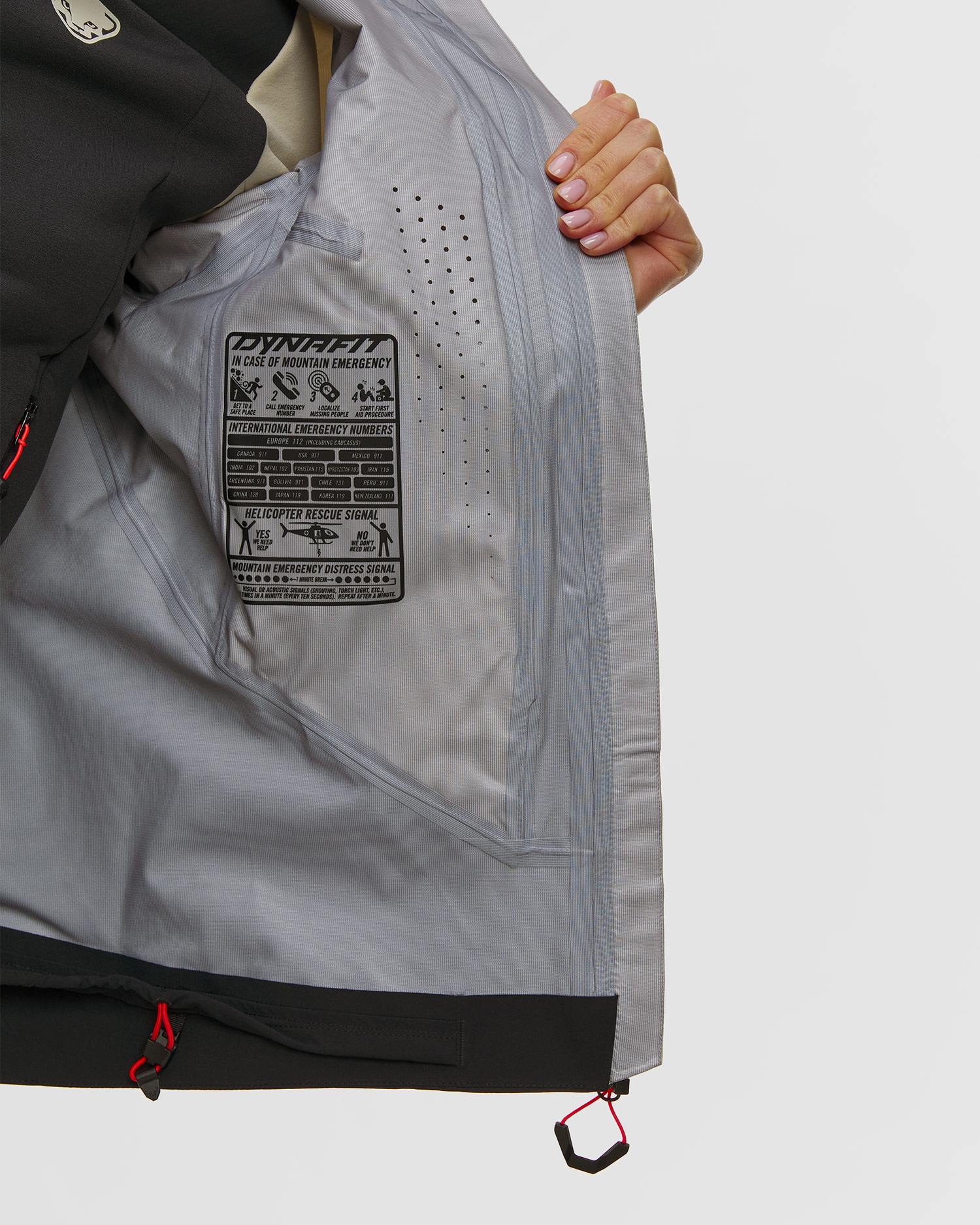 Veste de ski de randonnée pour femmes Dynafit Blacklight 3L Jkt W