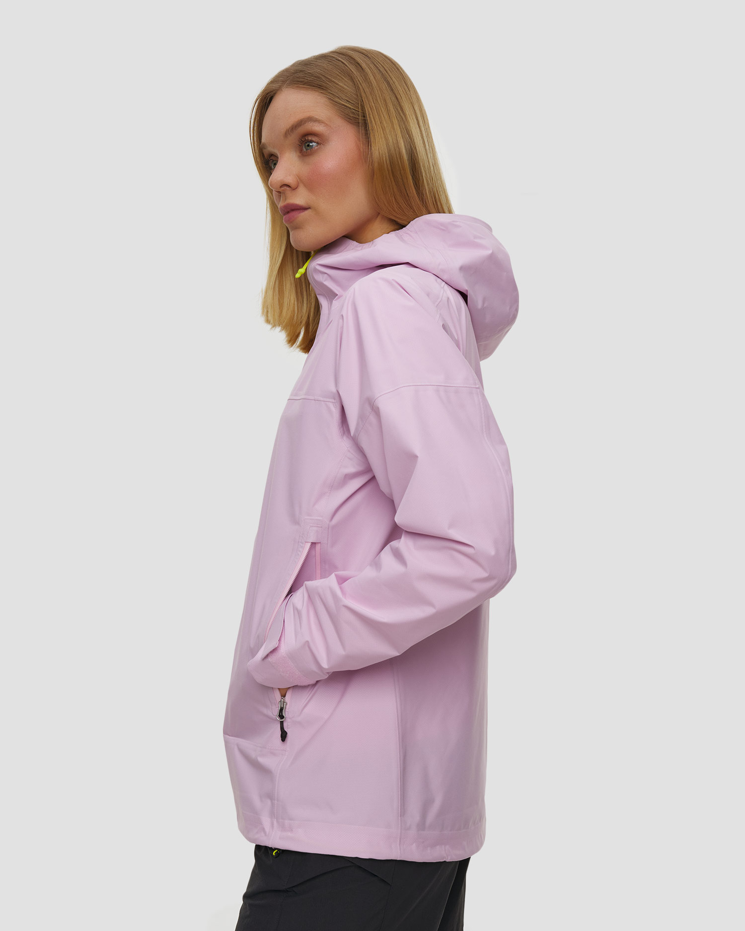 Kurtka hardshellowa damska Haglofs L.I.M Airak 2,5L Jacket różowa