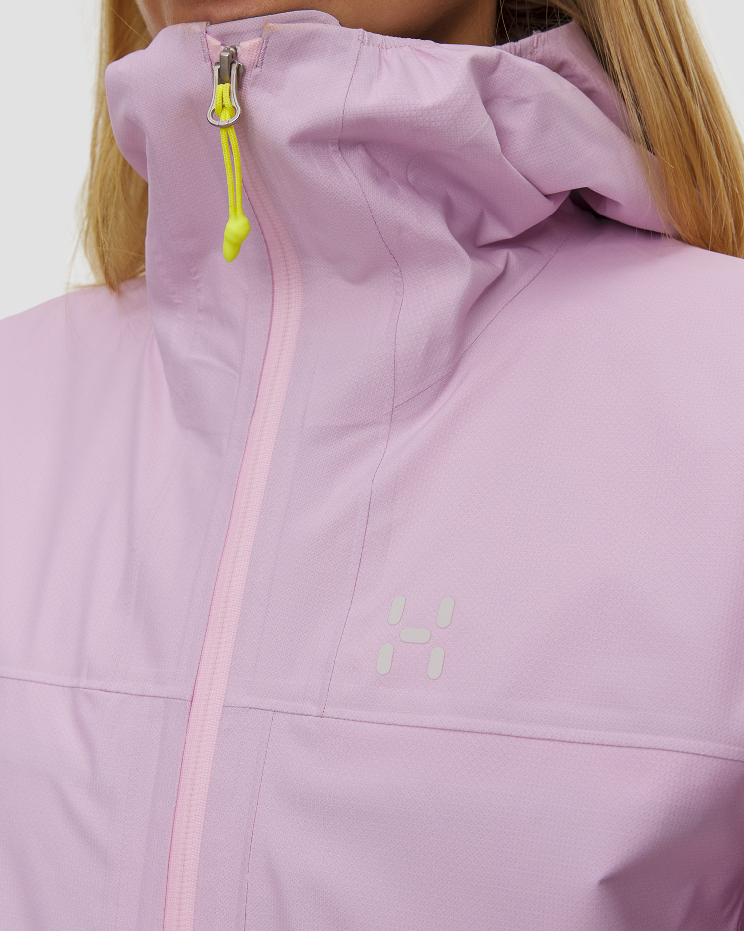 Kurtka hardshellowa damska Haglofs L.I.M Airak 2,5L Jacket różowa