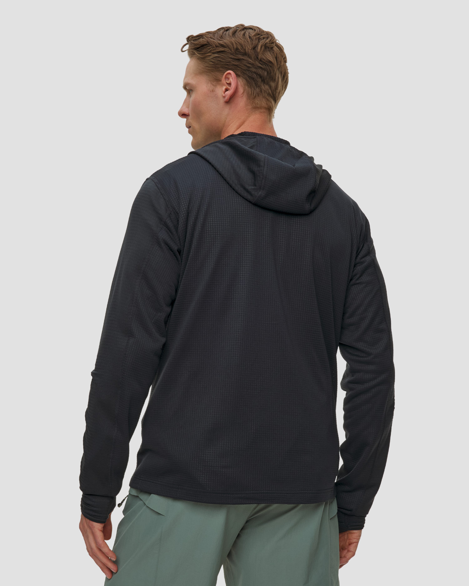 Pánska mikina Haglofs L.I.M Mid Multi II Hood čierna