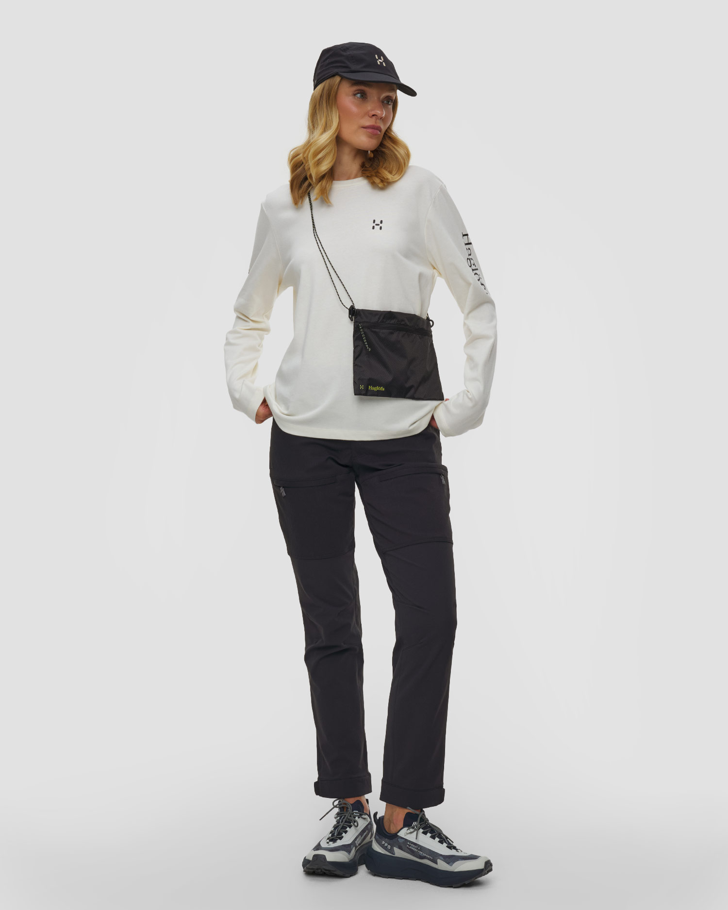 Women's trekking trousers Haglofs Alert Mid Pant black
