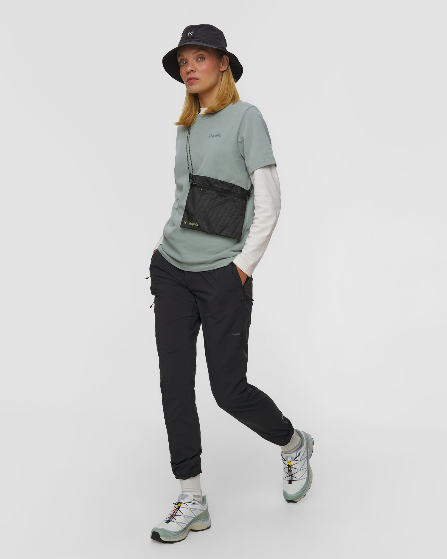T-shirt da donna Haglofs Haglöfs Tee verde