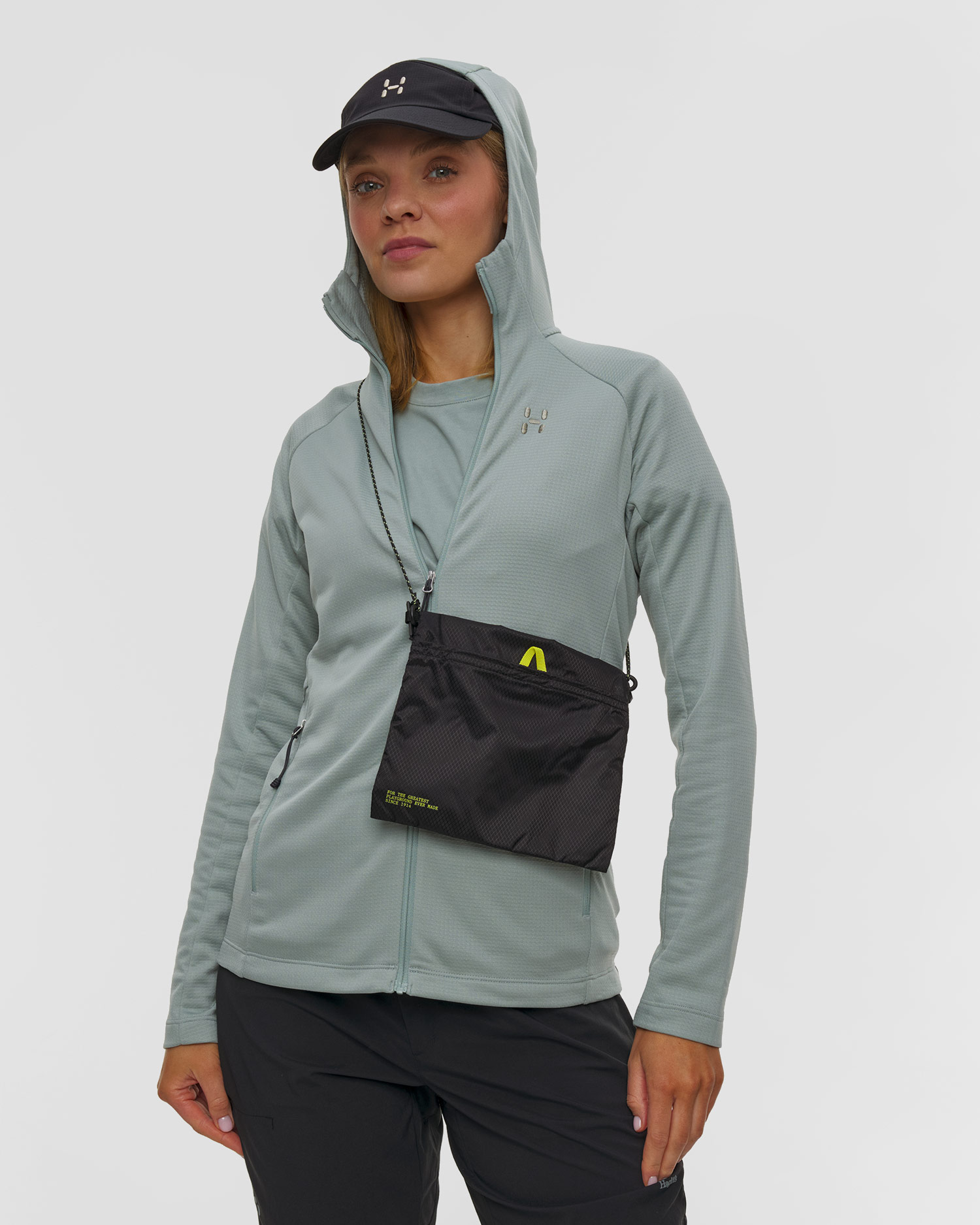 Felpa da donna Haglofs Korp Mid Hood