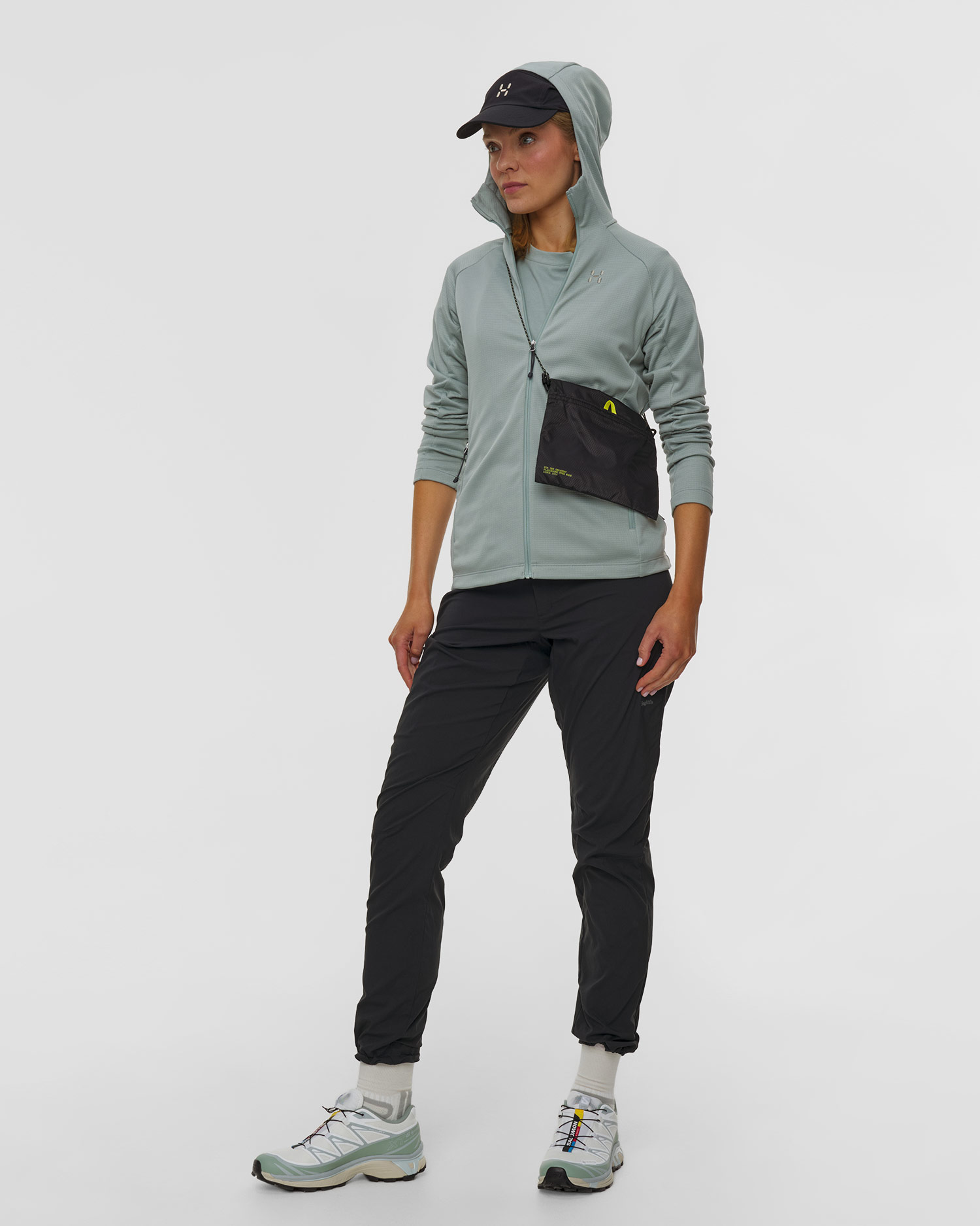 Felpa da donna Haglofs Korp Mid Hood