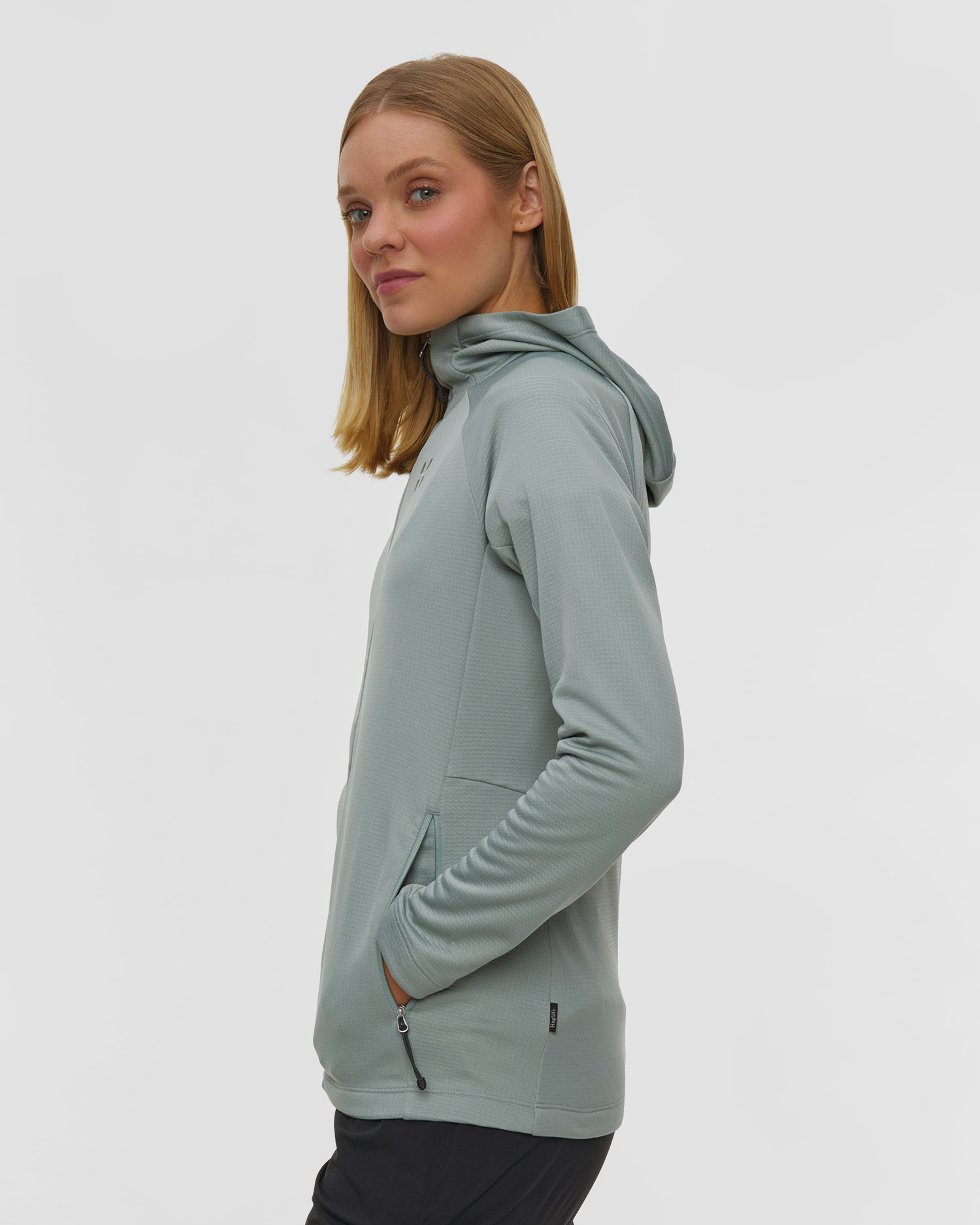 Felpa da donna Haglofs Korp Mid Hood