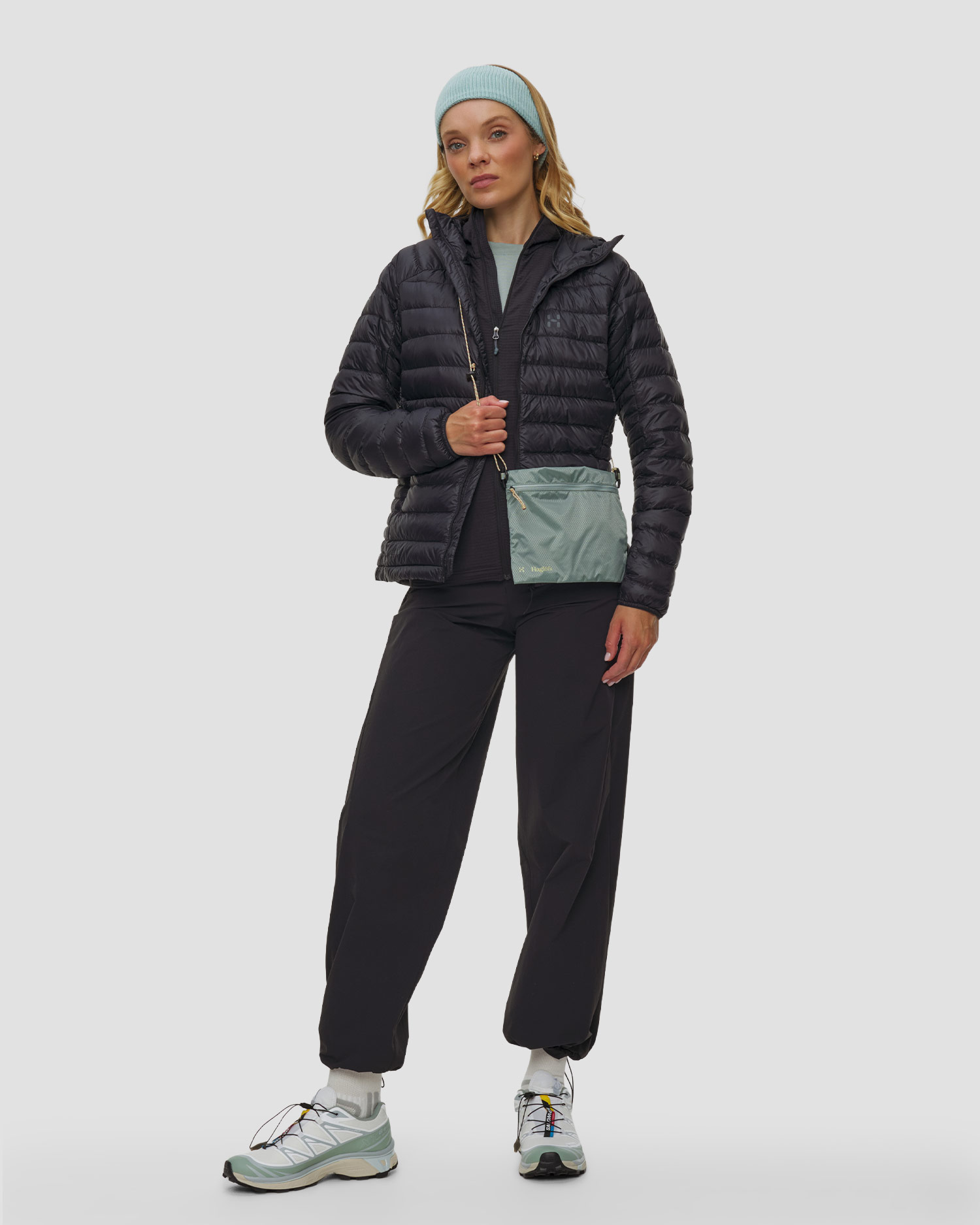Women's jacket Haglofs L.I.M Down II Hood black