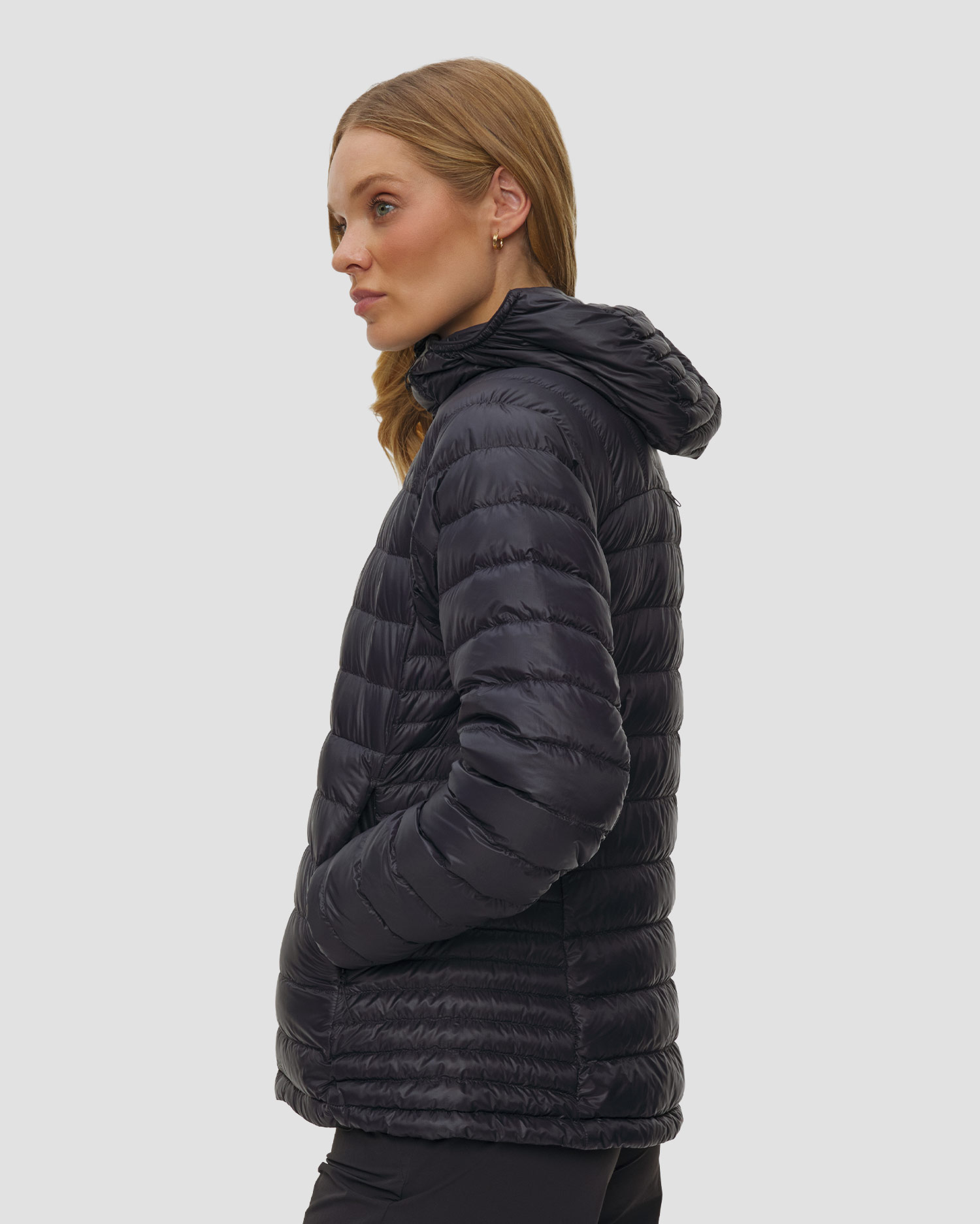 Women's jacket Haglofs L.I.M Down II Hood black