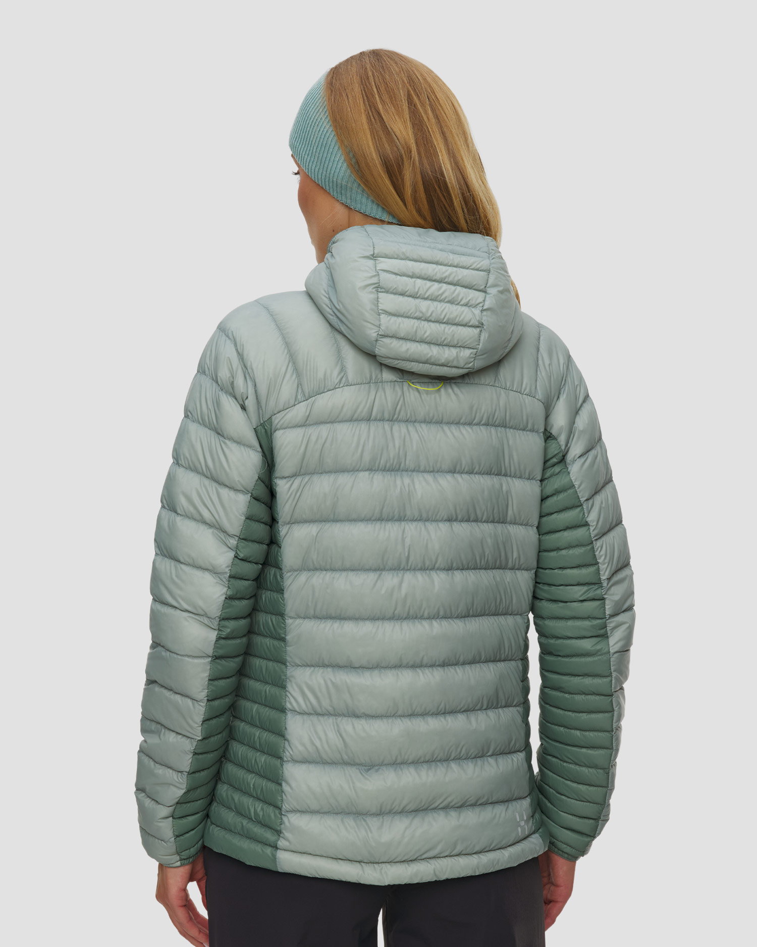 Women's jacket Haglofs L.I.M Down II Hood green