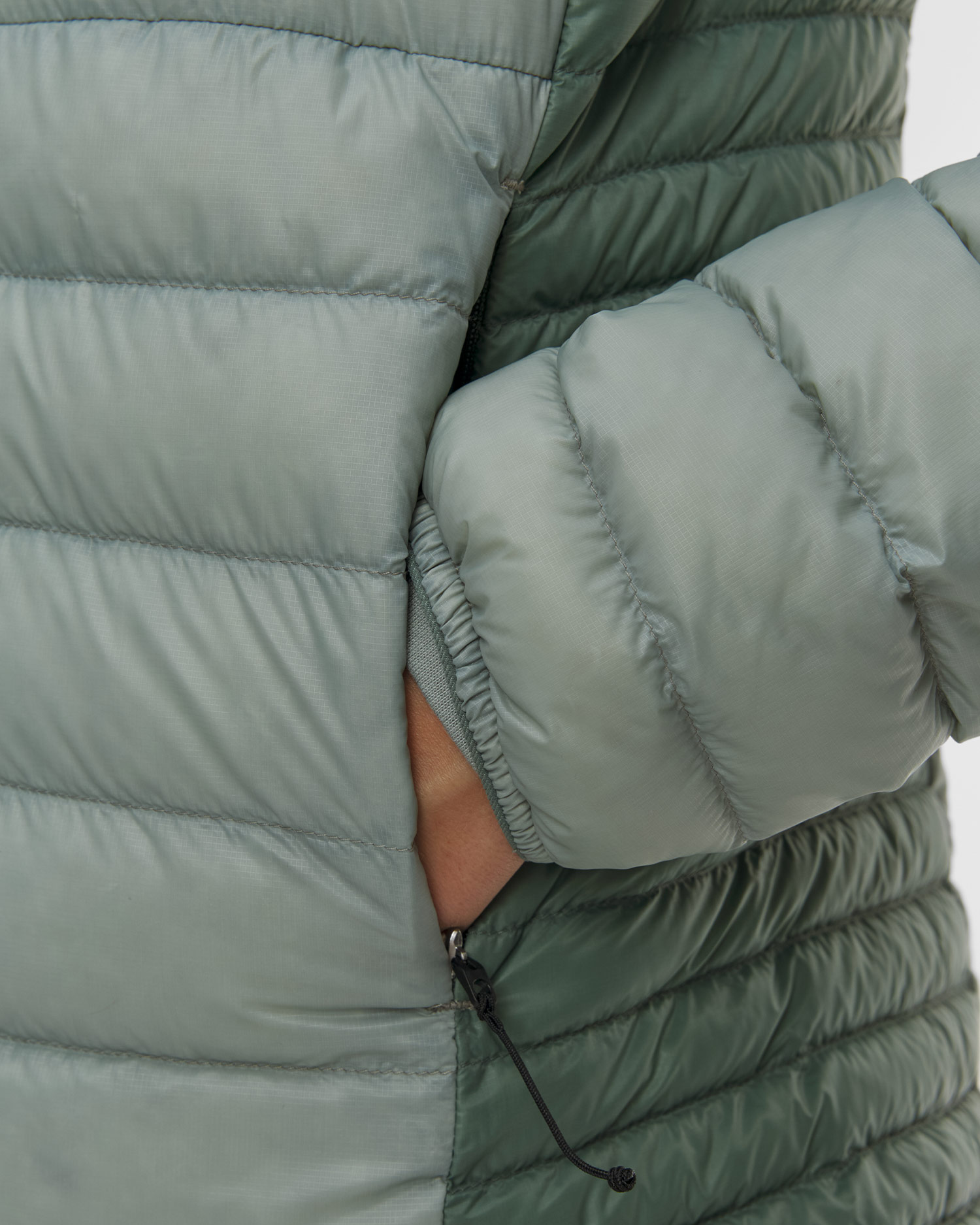 Women's jacket Haglofs L.I.M Down II Hood green