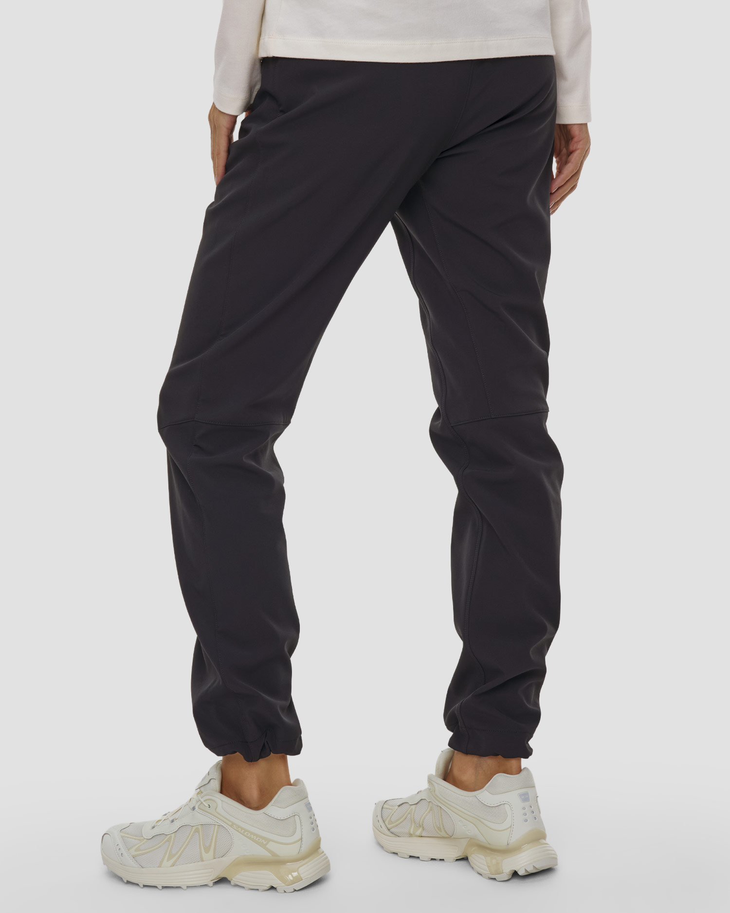 Dámske softshellové nohavice Haglofs Warm Flex Pant čierne