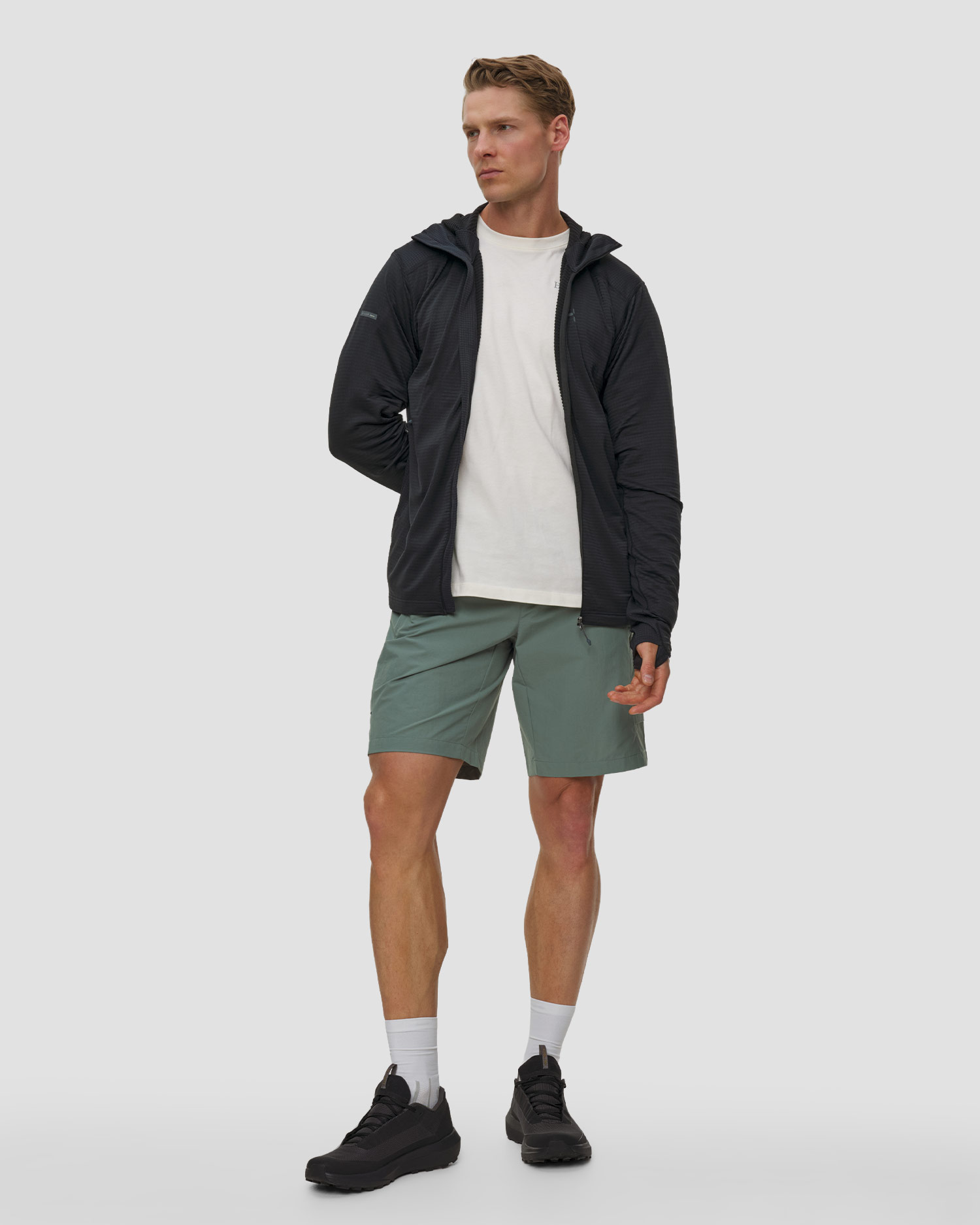 Șorturi pentru bărbați Haglofs Hede Shorts verzi