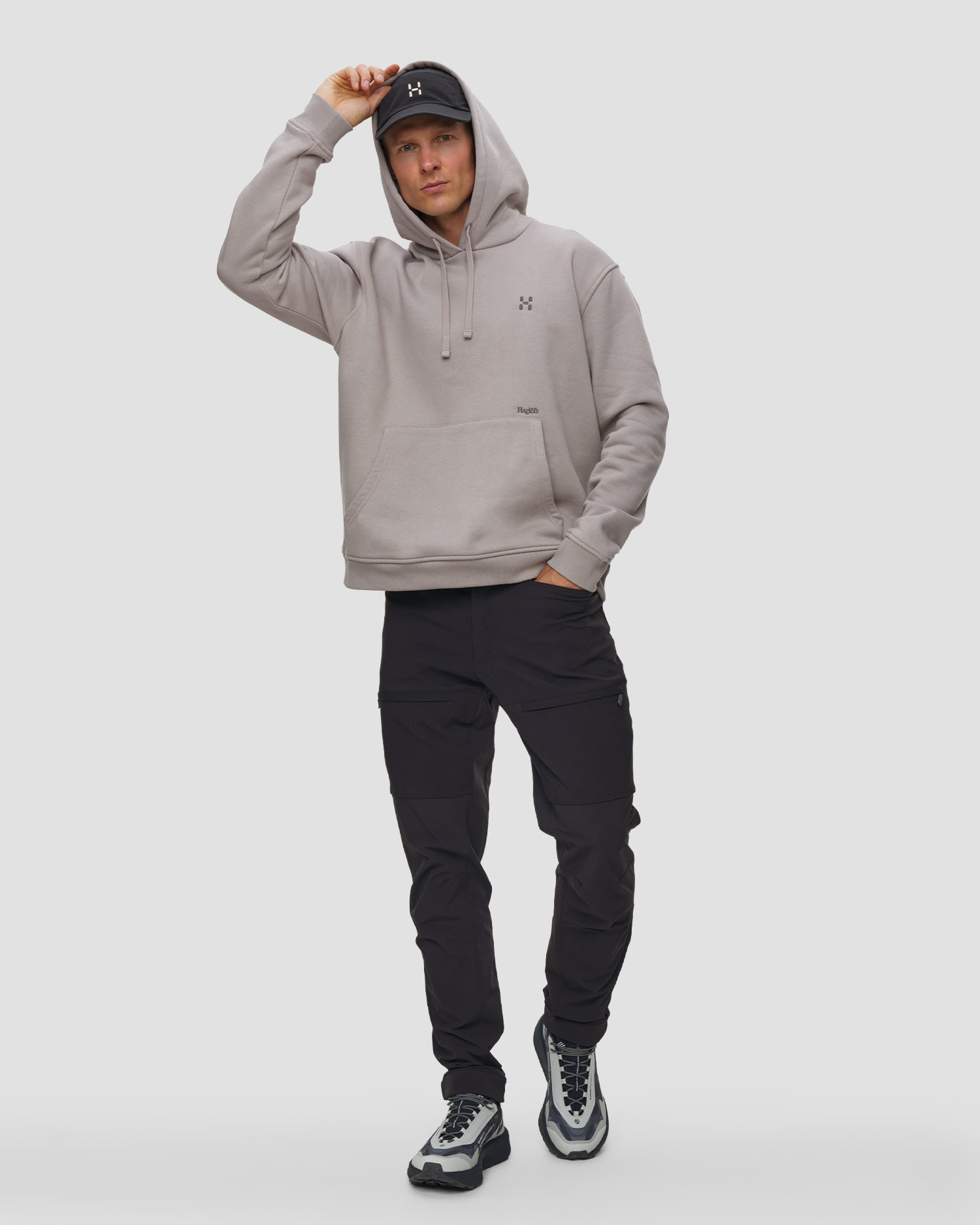 Haglofs Haglöfs Hoodie Herren-Sweatshirt in Schwarz