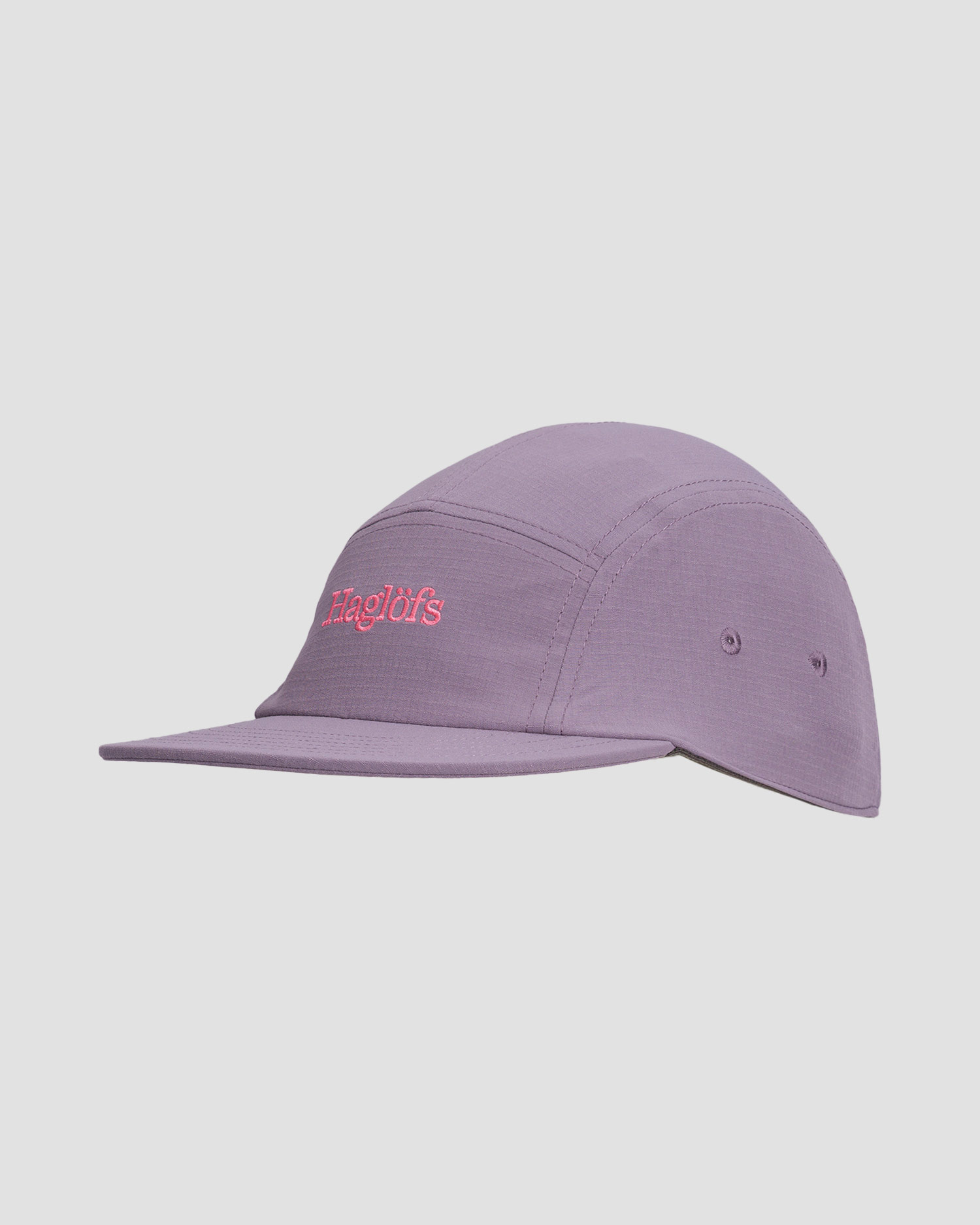 Women's cap Haglofs Brand Five Panel Cap purple, Color/Pattern: Fioletowy
