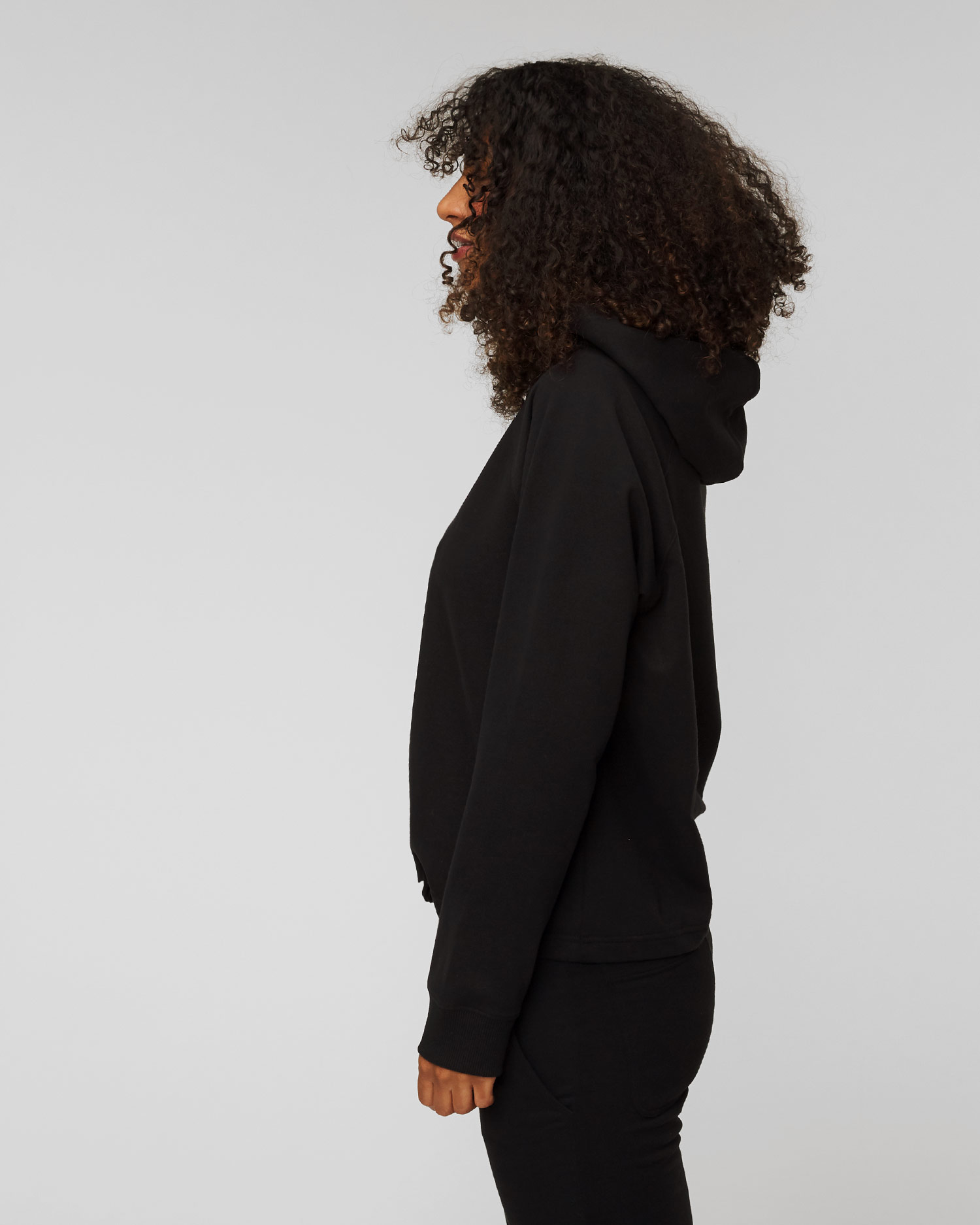 JUVIA Fleece Hoodie Raglan sweatshirt