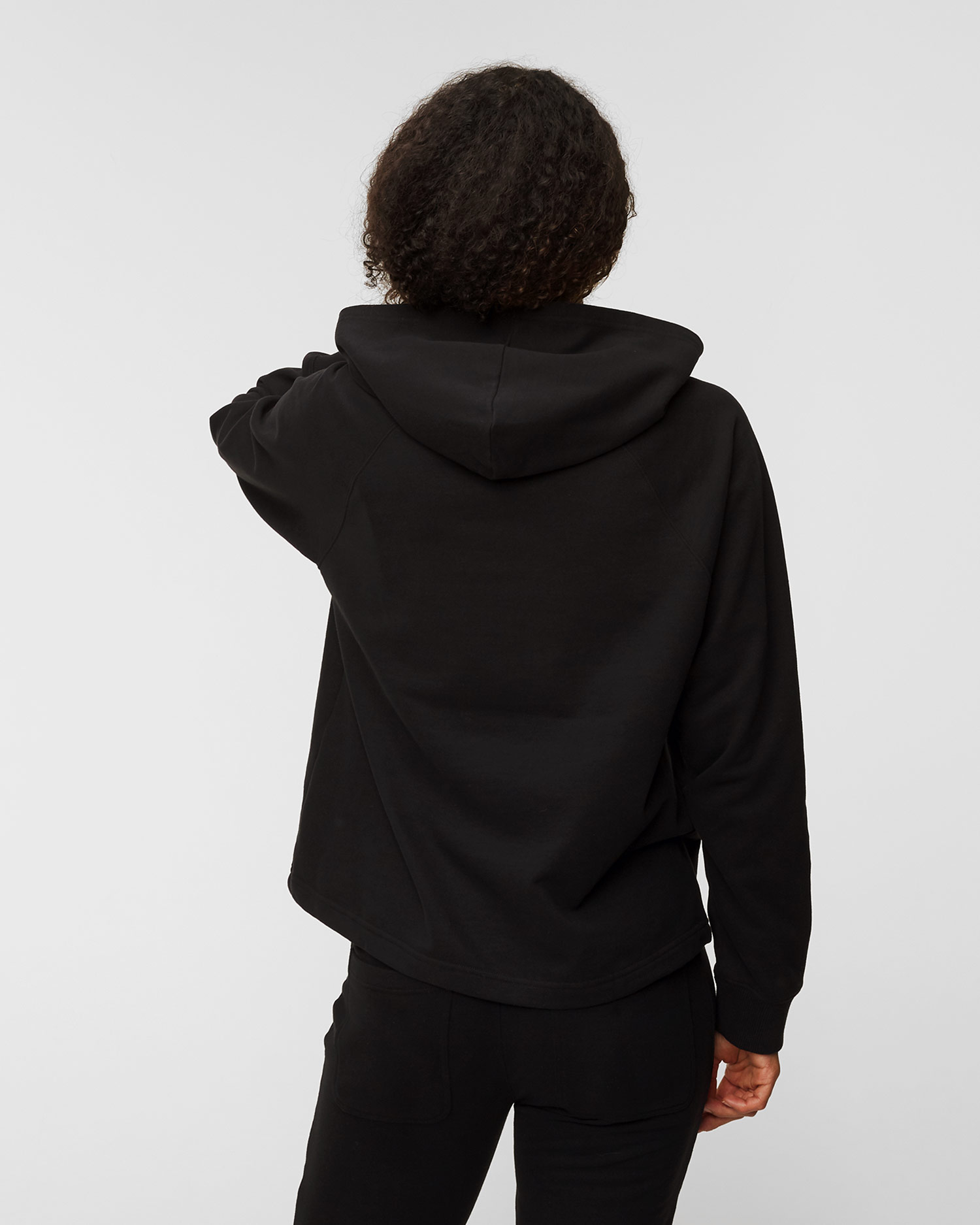 JUVIA Fleece Hoodie Raglan sweatshirt