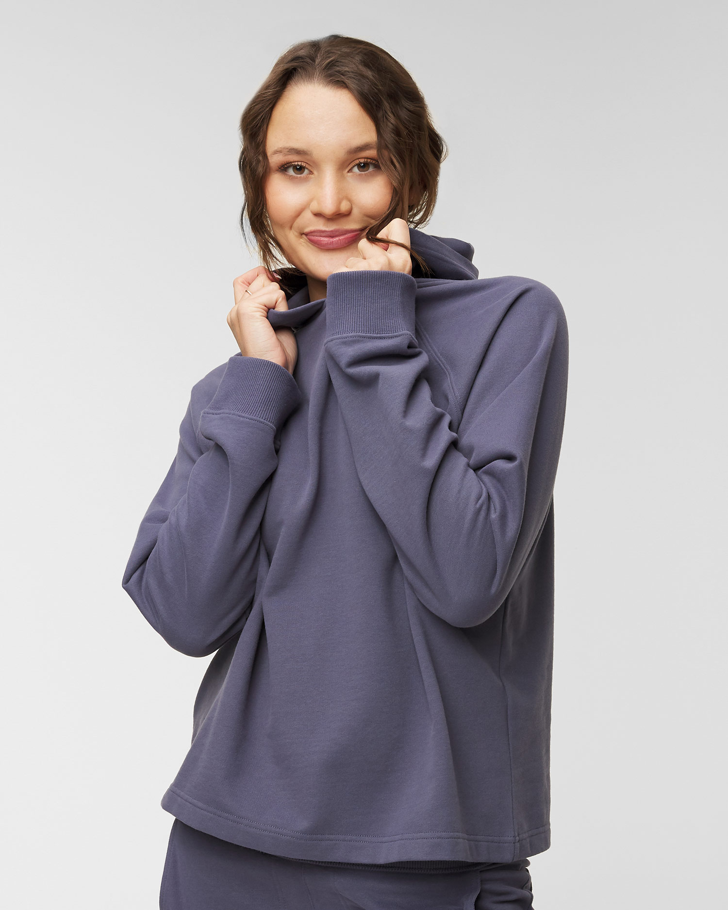 JUVIA FLEECE HOODIE RAGLAN Sweatshirt mit Kapuze