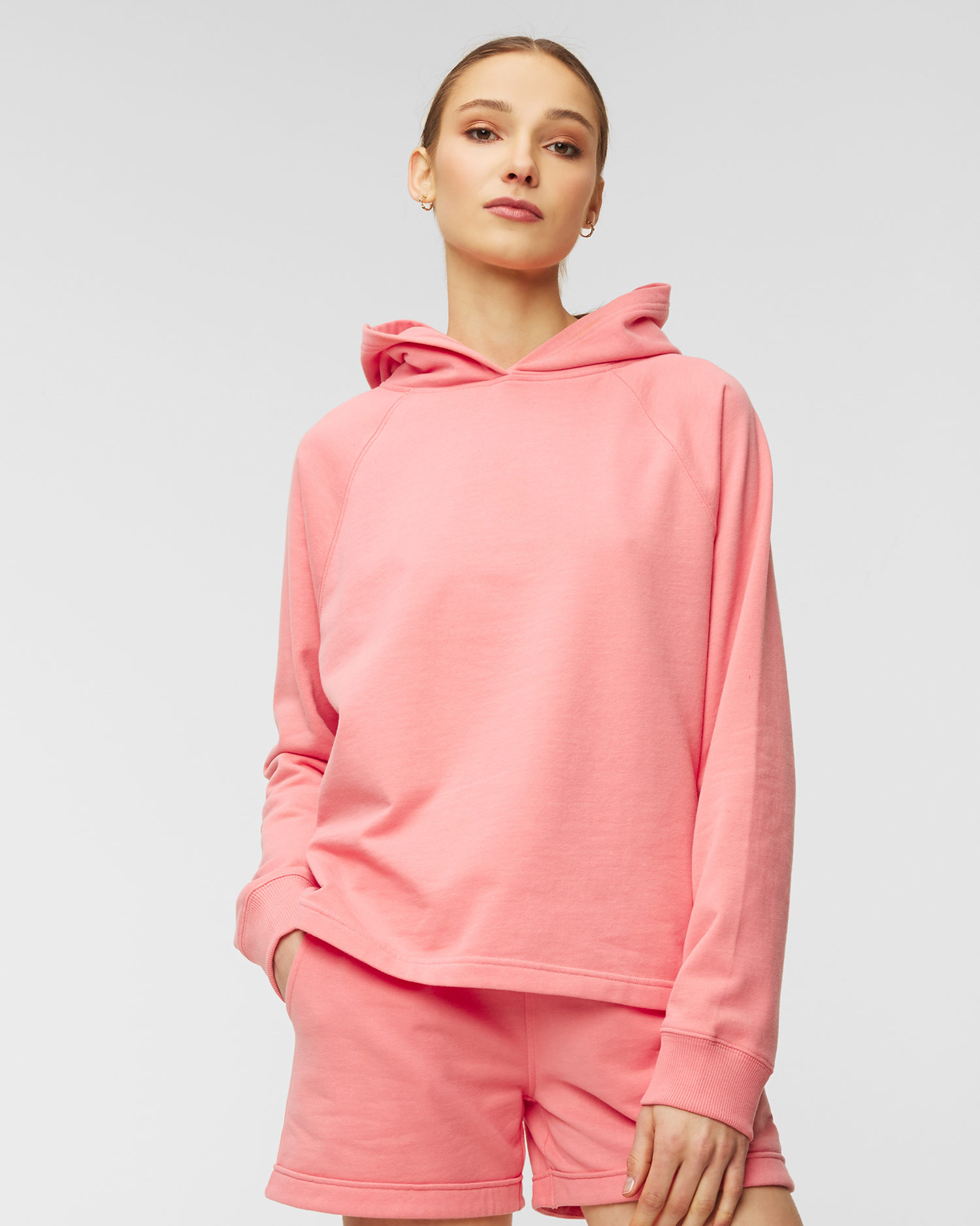 Mikina JUVIA FLEECE HOODIE RAGLAN