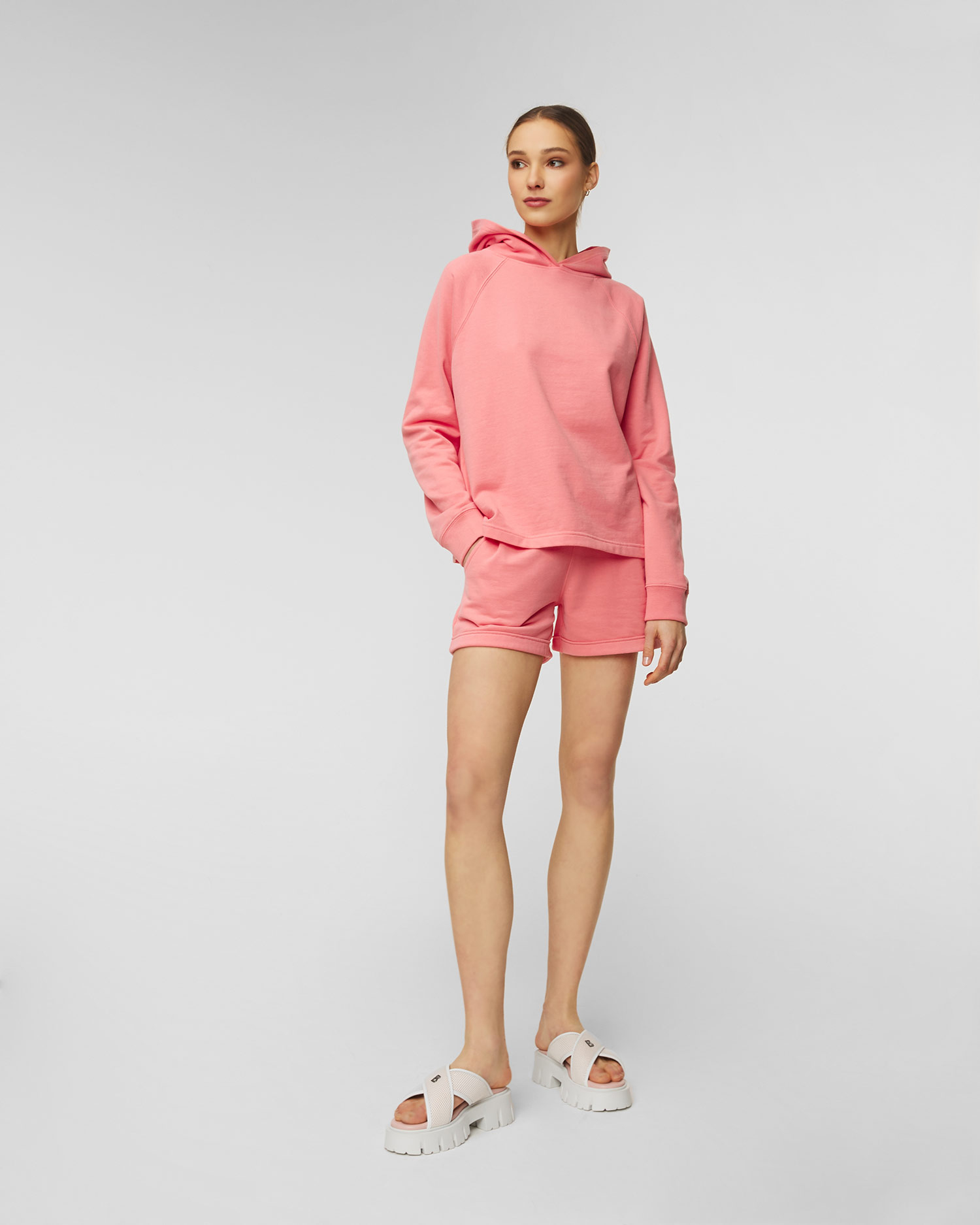 JUVIA FLEECE HOODIE RAGLAN Sweatshirt