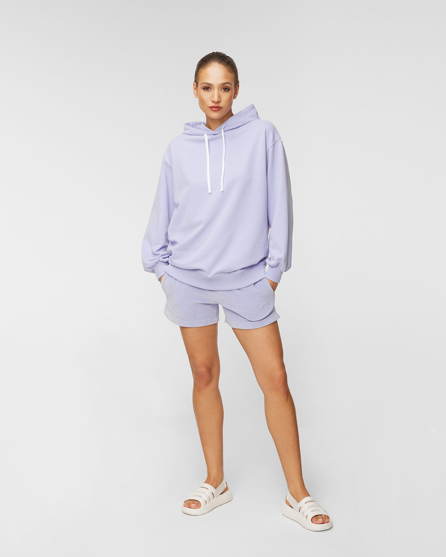 JUVIA SUMMER FLEECE OVERSIZED Sweatshirt mit Kapuze
