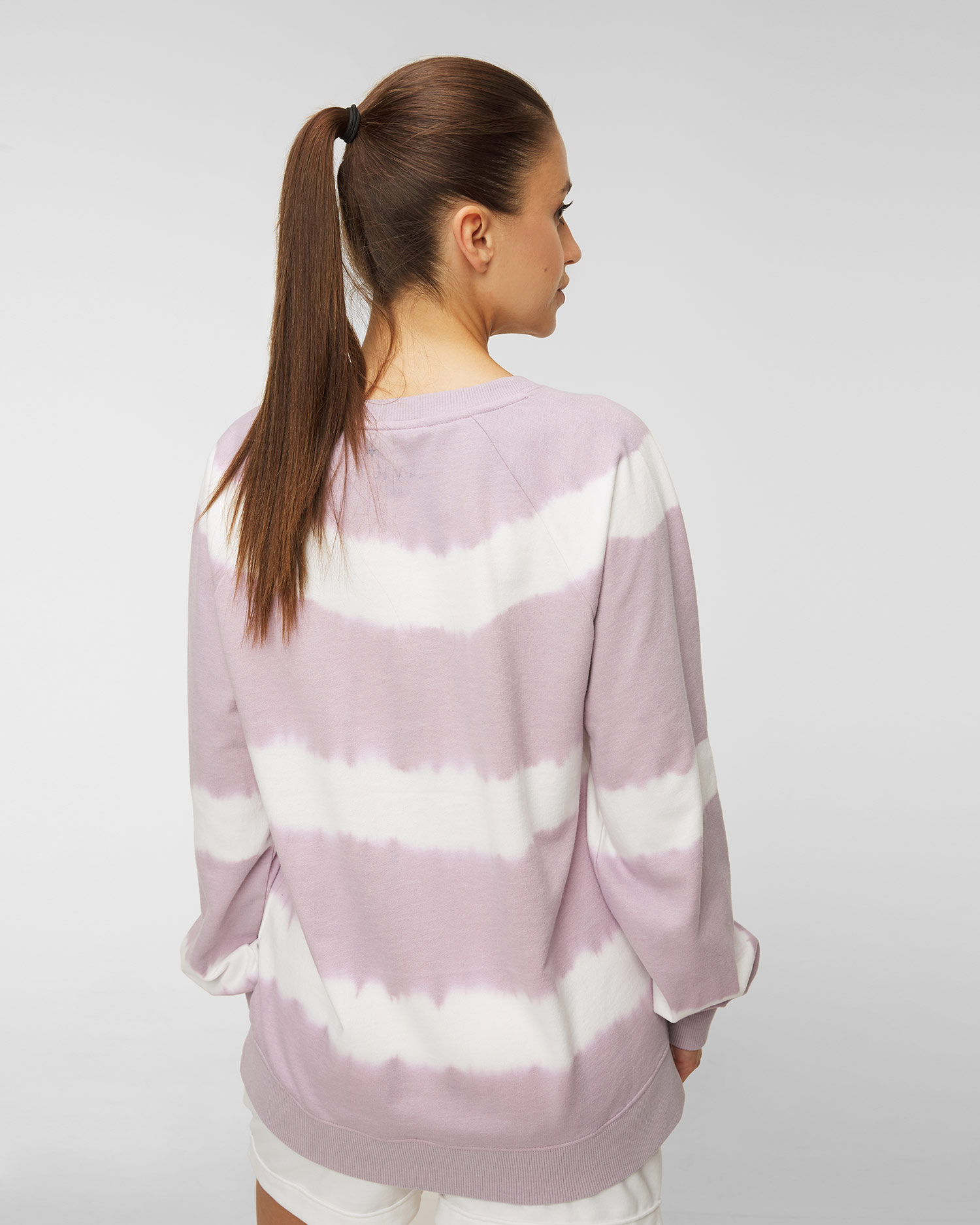 JUVIA OVERSIZED BATIK STRIPES Sweatshirt