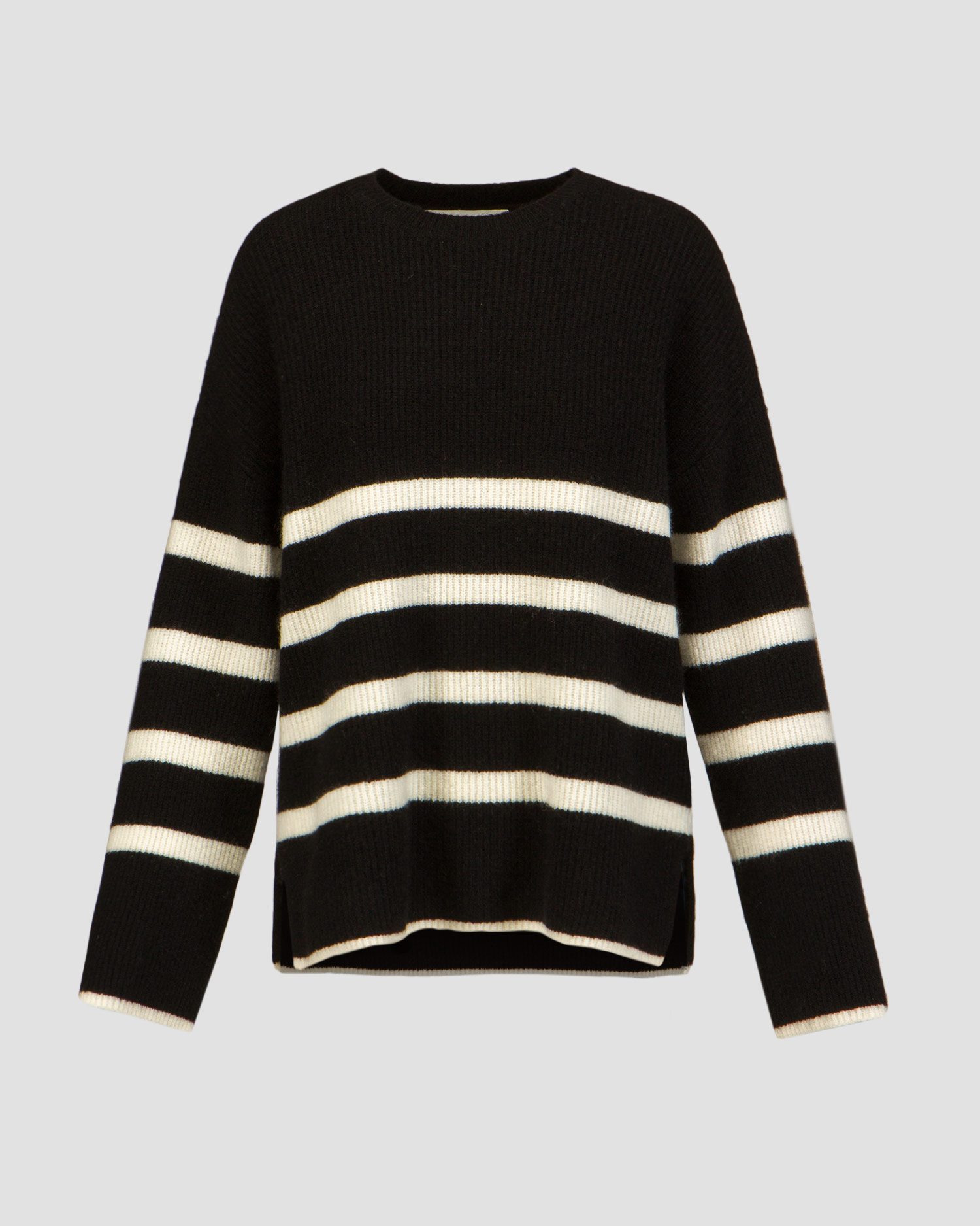 Sweter z kaszmirem w paski damski Juvia Sira