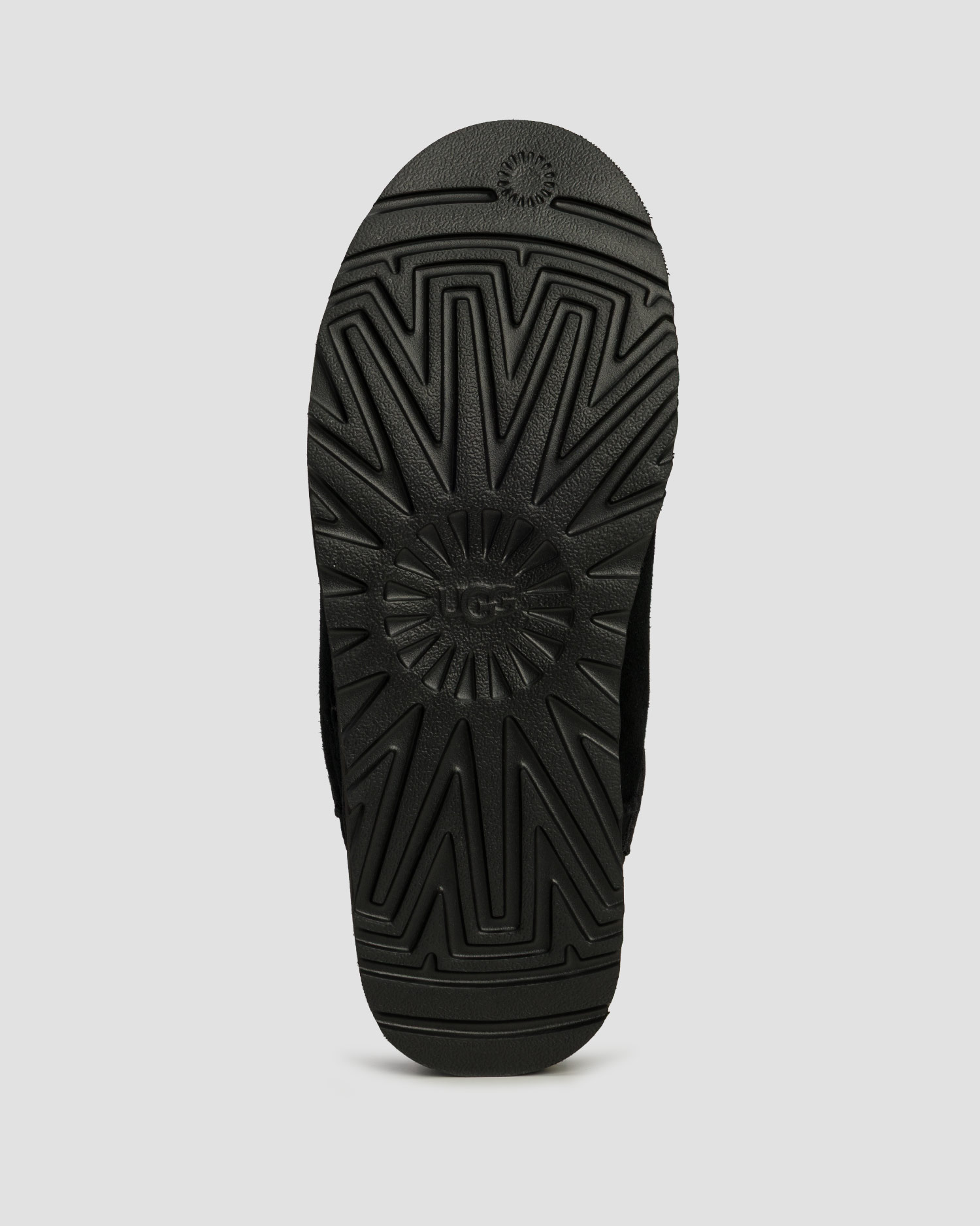 Papuci din piele pentru bărbați UGG Classic Slip-On negri