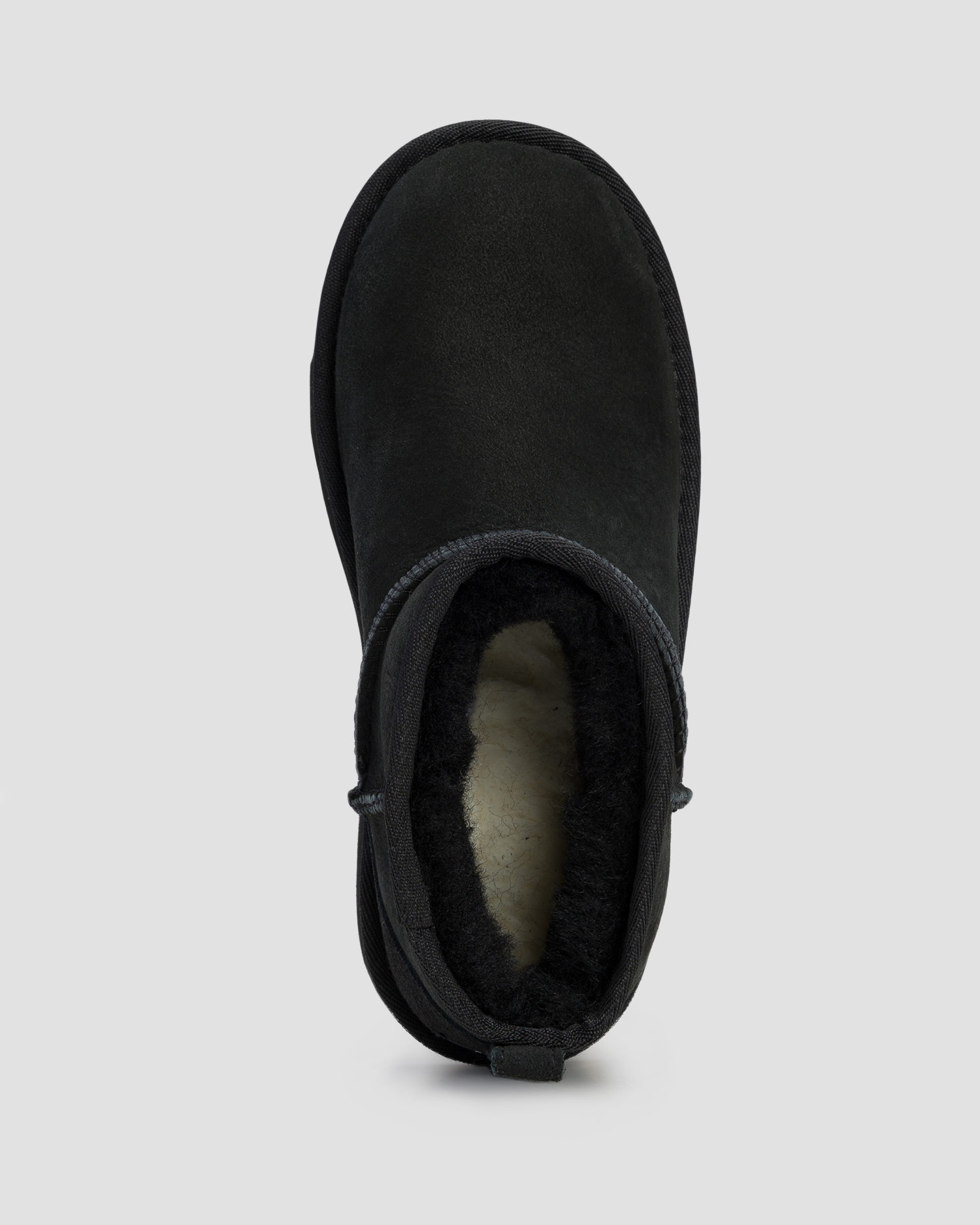 Dětské zimní boty UGG Classic Ultra Mini v Černé Barvě